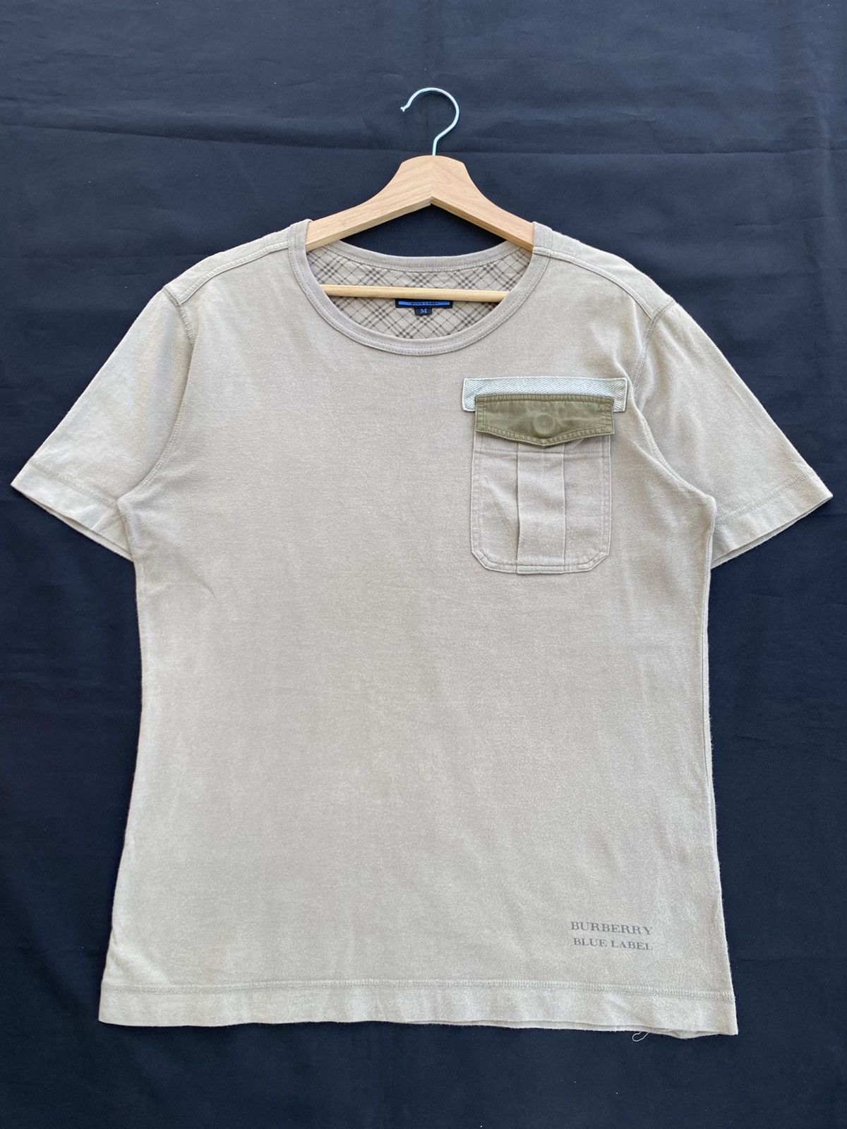 Burberry Rare Vintage Burberry Blue Label Tshirt Size US M / EU 48-50 / 2 - 2 Thumbnail
