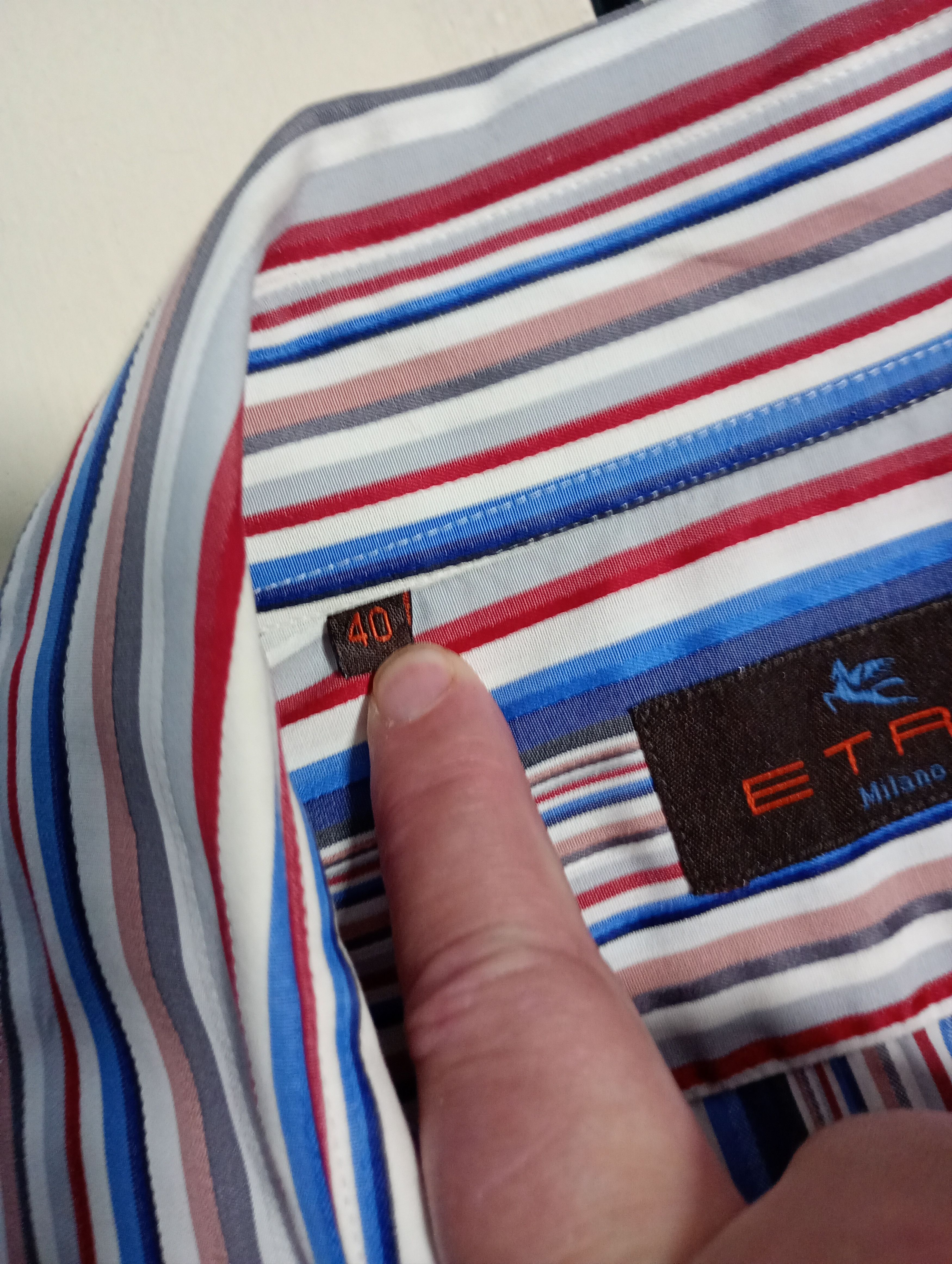 Etro Etro Milano Striped Shirt Size US L / EU 52-54 / 3 - 7 Thumbnail