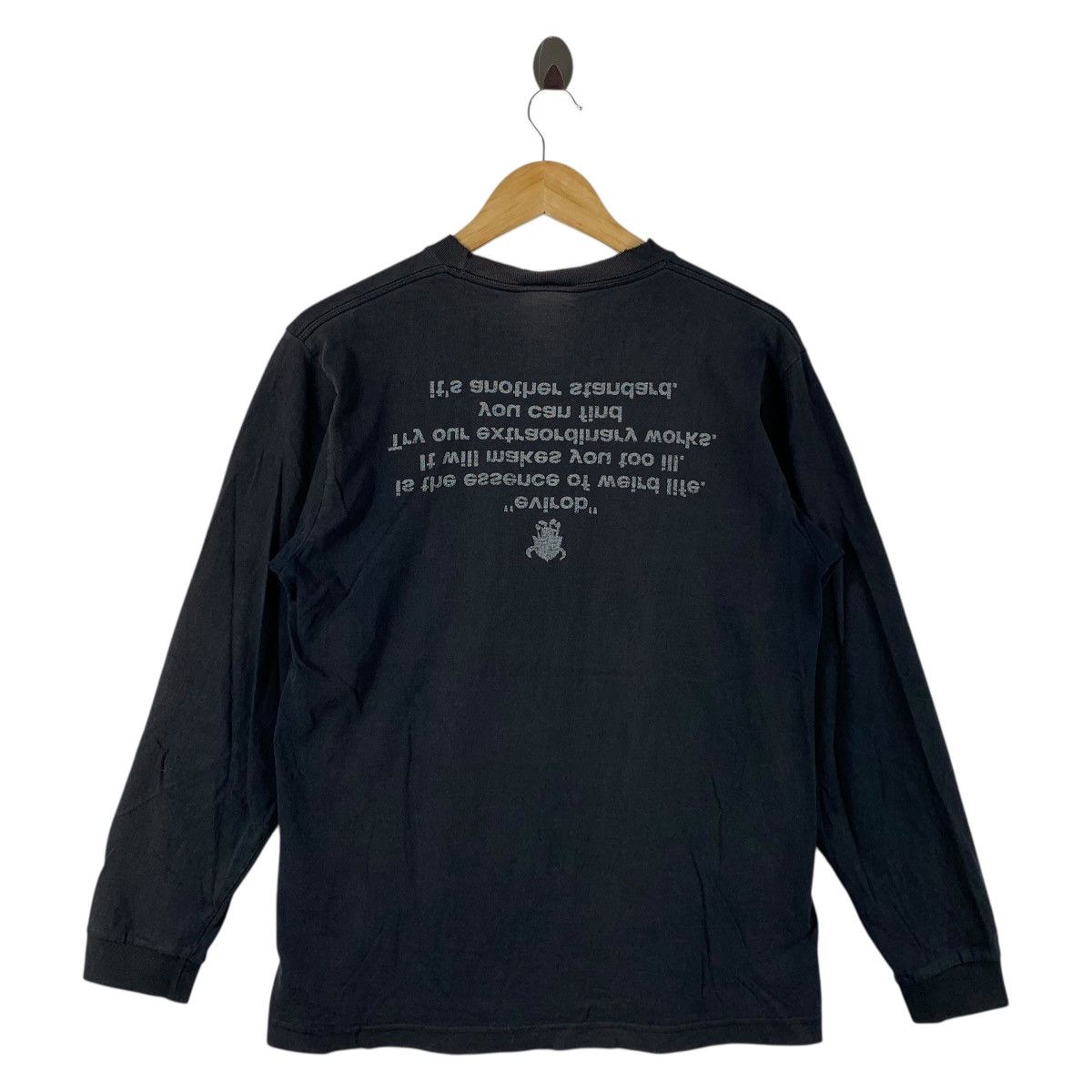 Other Vintage Evirob by DEVILROBOTS Streetwear Long Sleeve Shirt Size US M / EU 48-50 / 2 - 4 Thumbnail