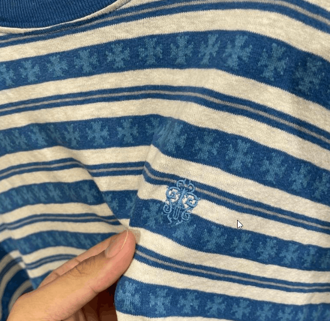 Chrome Hearts Chrome Hearts Striped Crew Neck Short Sleeve T-shirt Size US M / EU 48-50 / 2 - 6 Thumbnail
