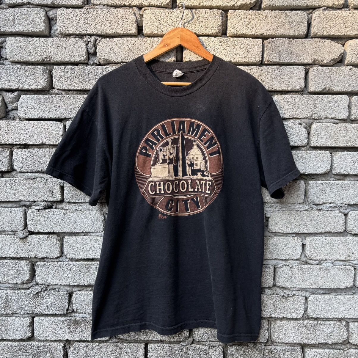 Band Tees × Vintage Vintage Parliament Chocolate City Album Tee Size US L / EU 52-54 / 3 - 1 Thumbnail