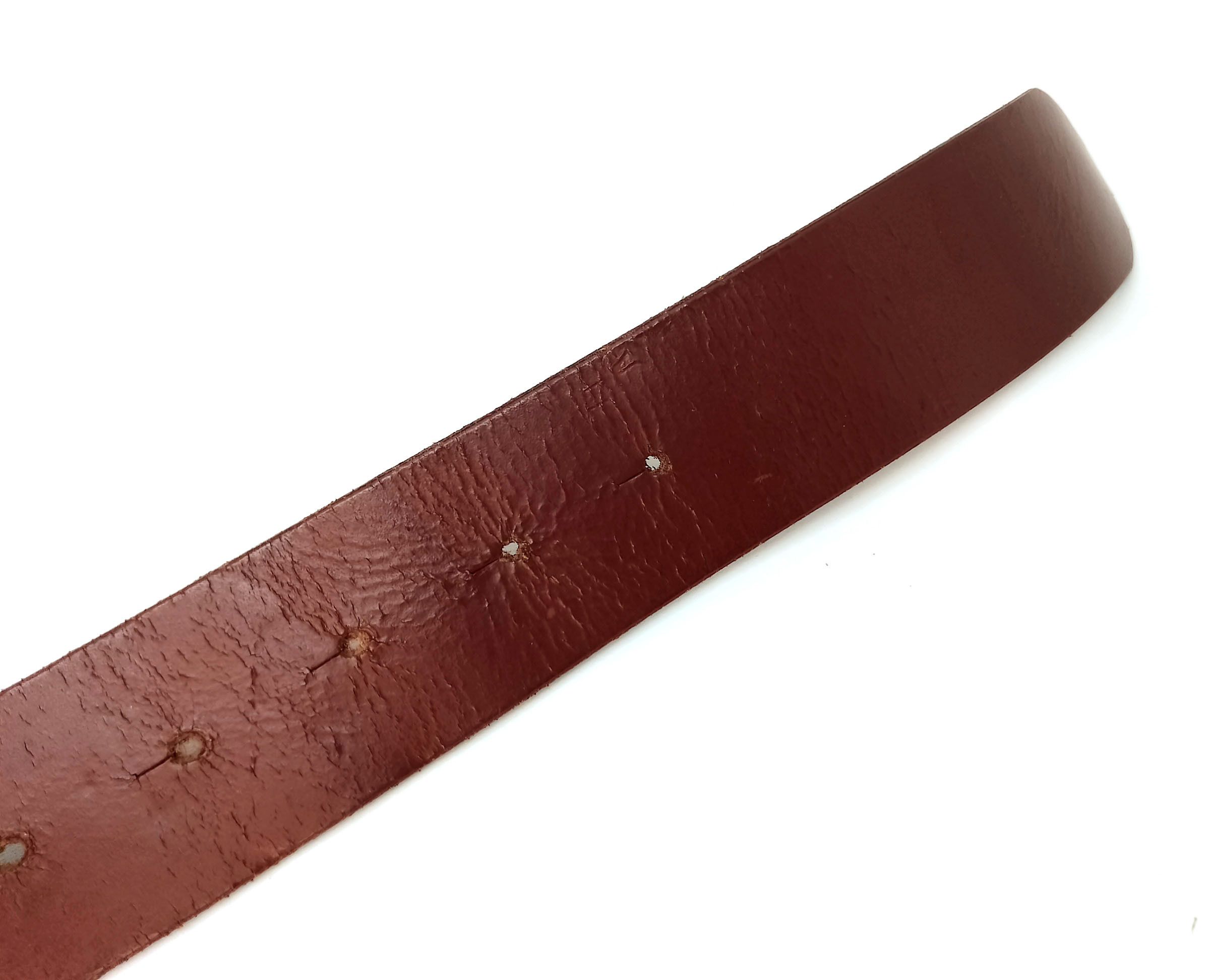 Diesel Diesel Only The Brave Belt Brown Leather Size 95/38 Size 38 - 11 Thumbnail
