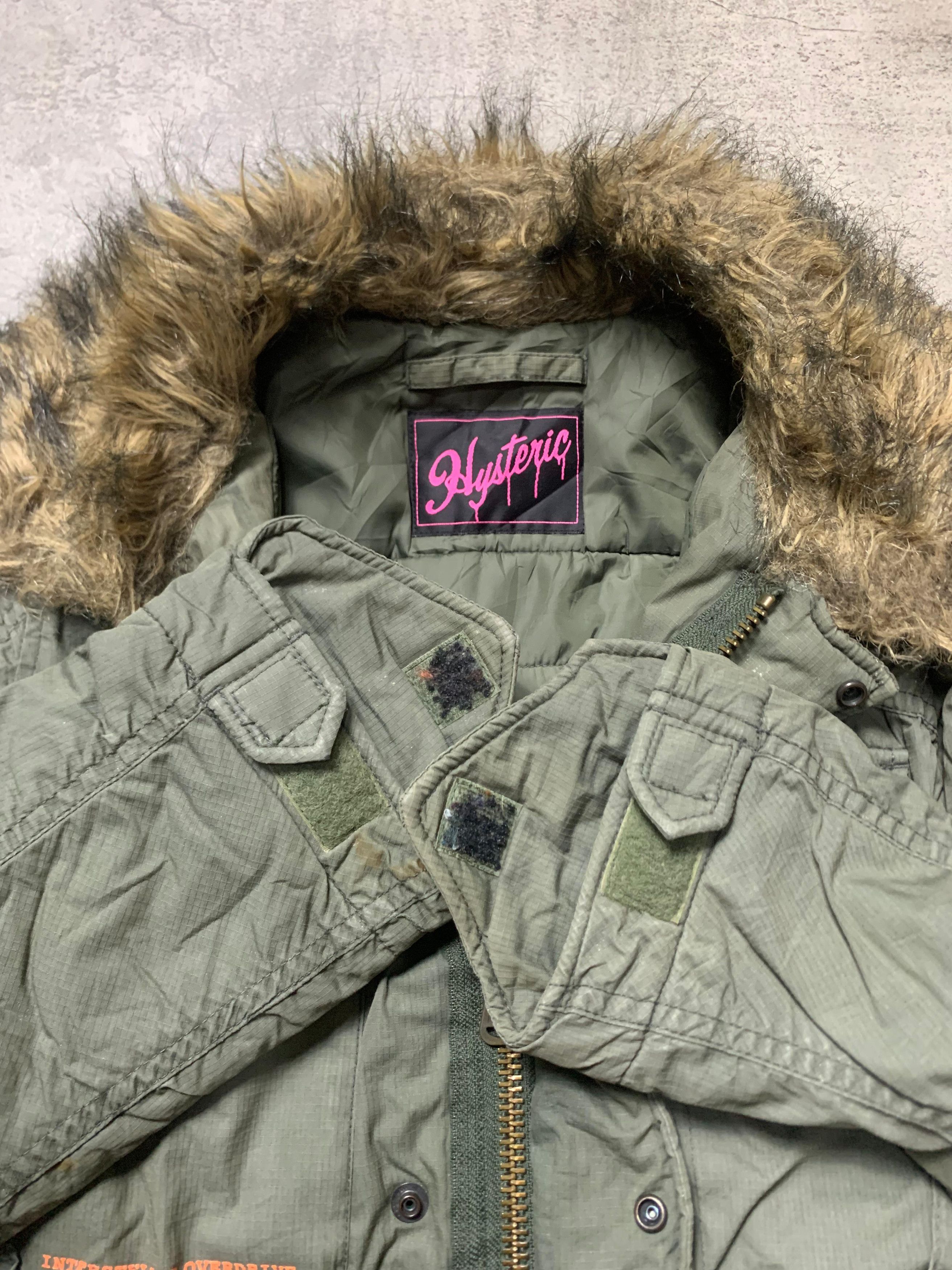 Hysteric Glamour Hysteric Glamour Vintage Military Fur Jacket Size US S / EU 44-46 / 1 - 6 Thumbnail
