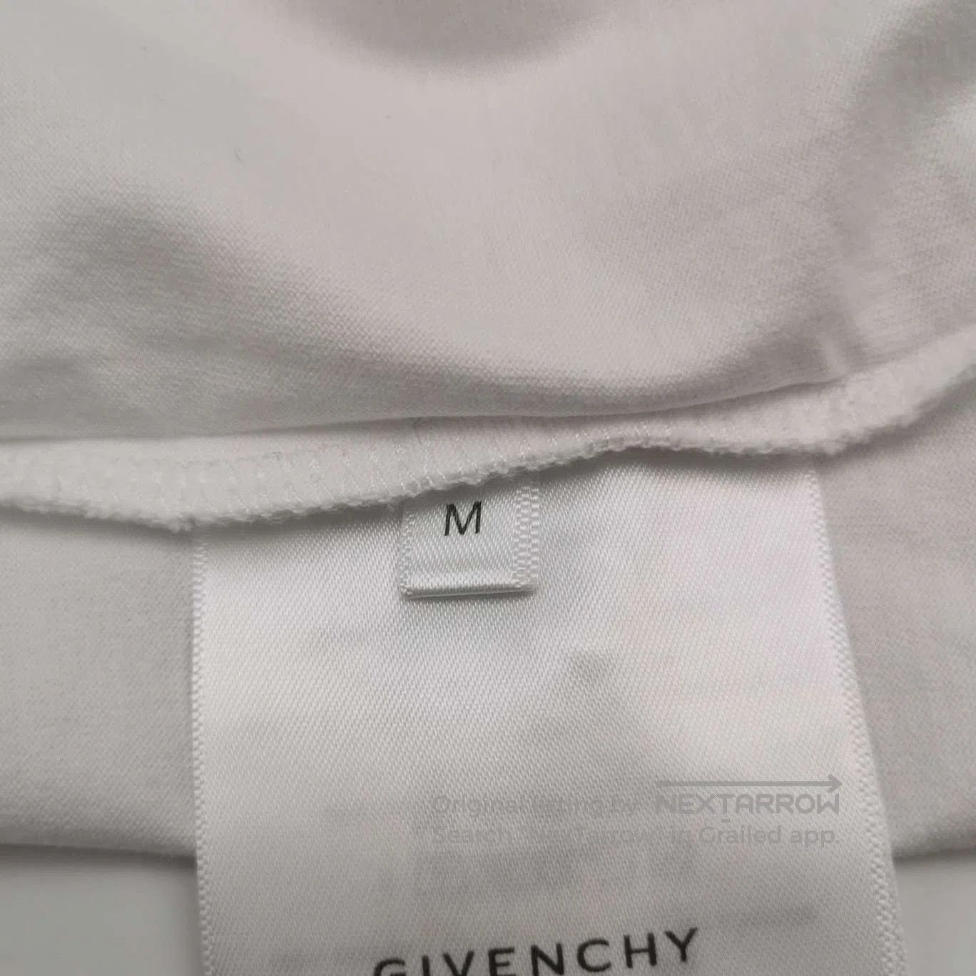 Givenchy Givenchy Cotton Logo Crew Neck T. Size US M / EU 48-50 / 2 - 5 Thumbnail