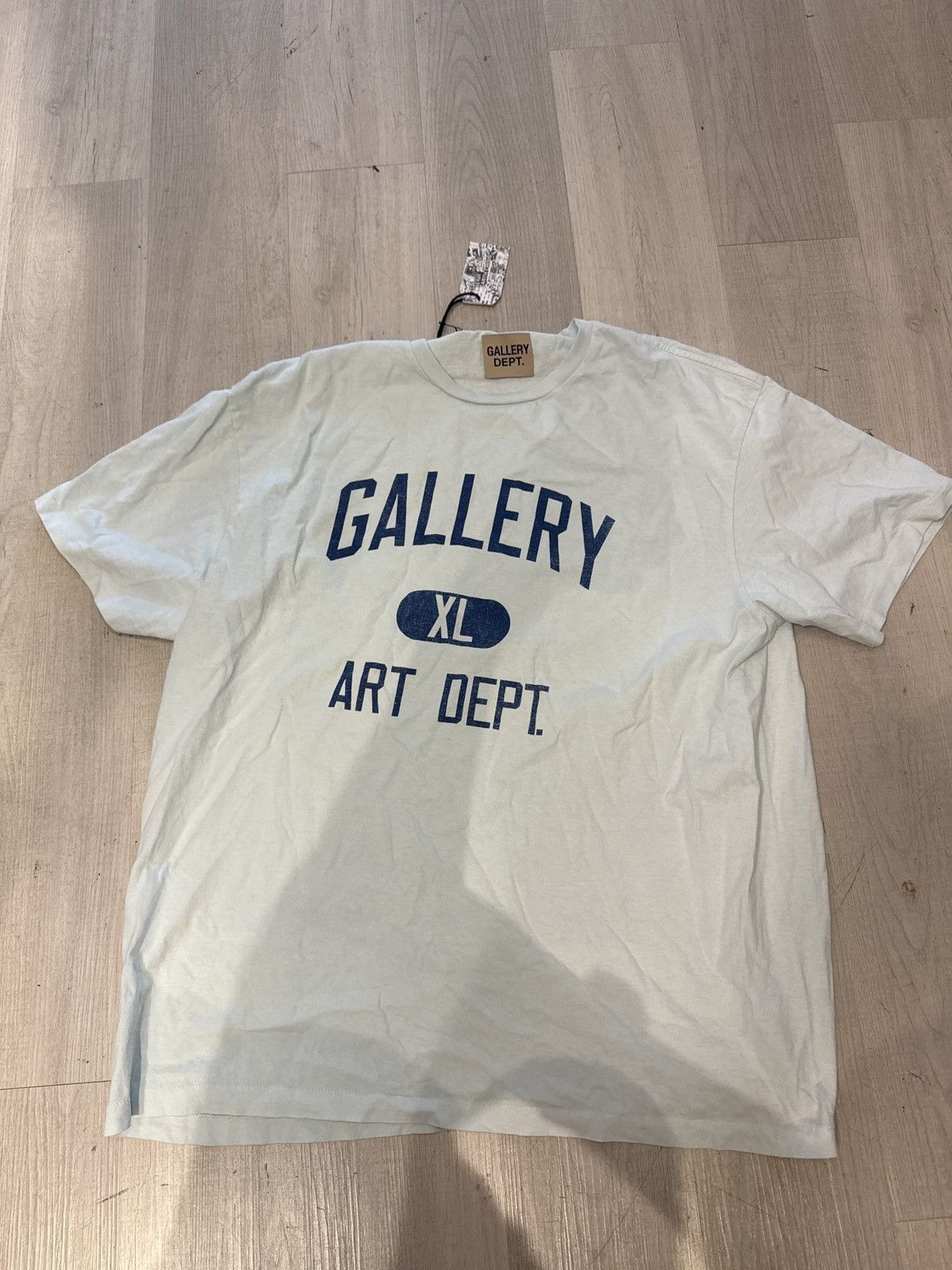 Gallery Dept. Gallery department art gym T shirt baby blue extra large Size US XL / EU 56 / 4 - 1 Thumbnail