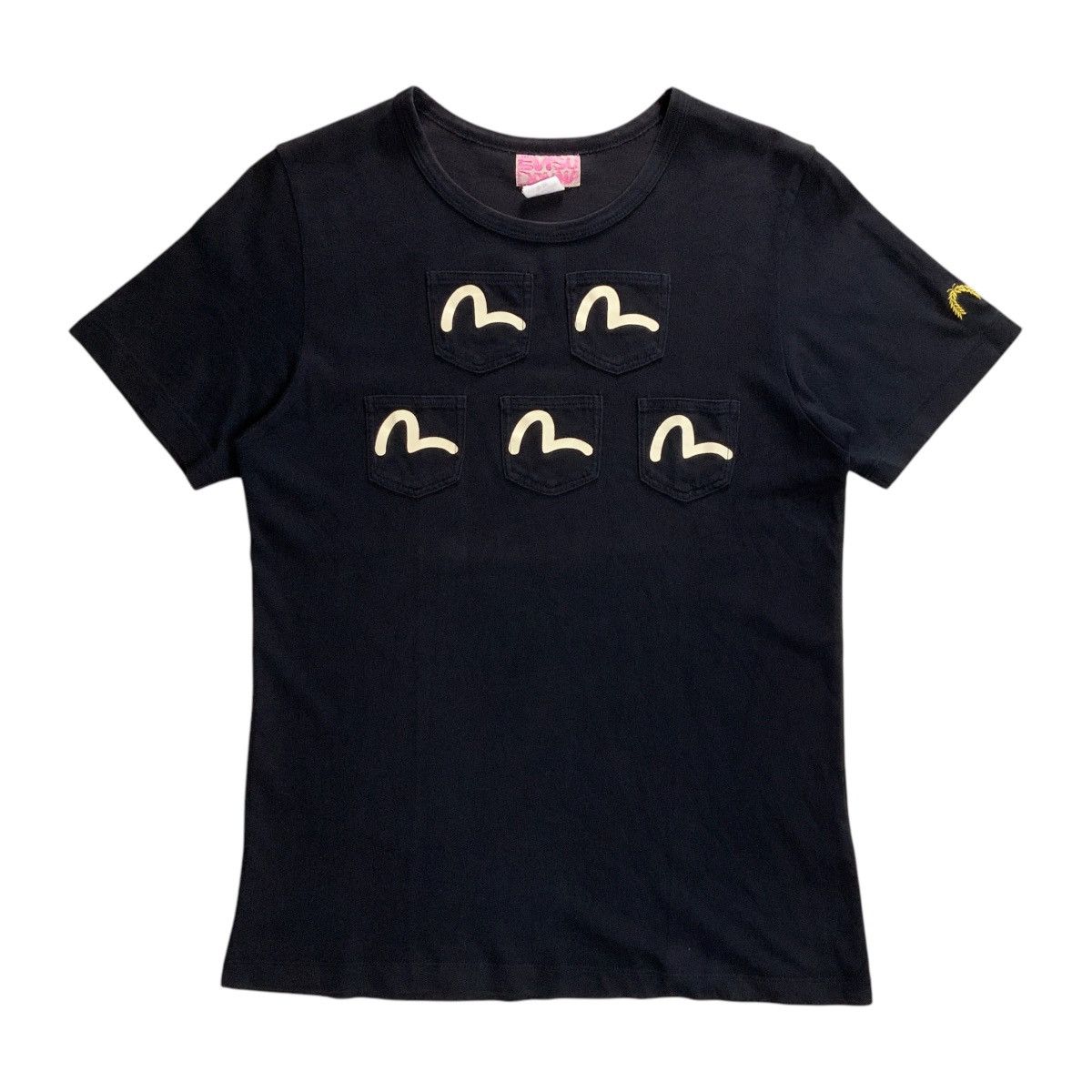 Evisu EVISU DONNA SEAGULL POCKETS TSHIRT Size S / US 4 / IT 40 - 1 Thumbnail