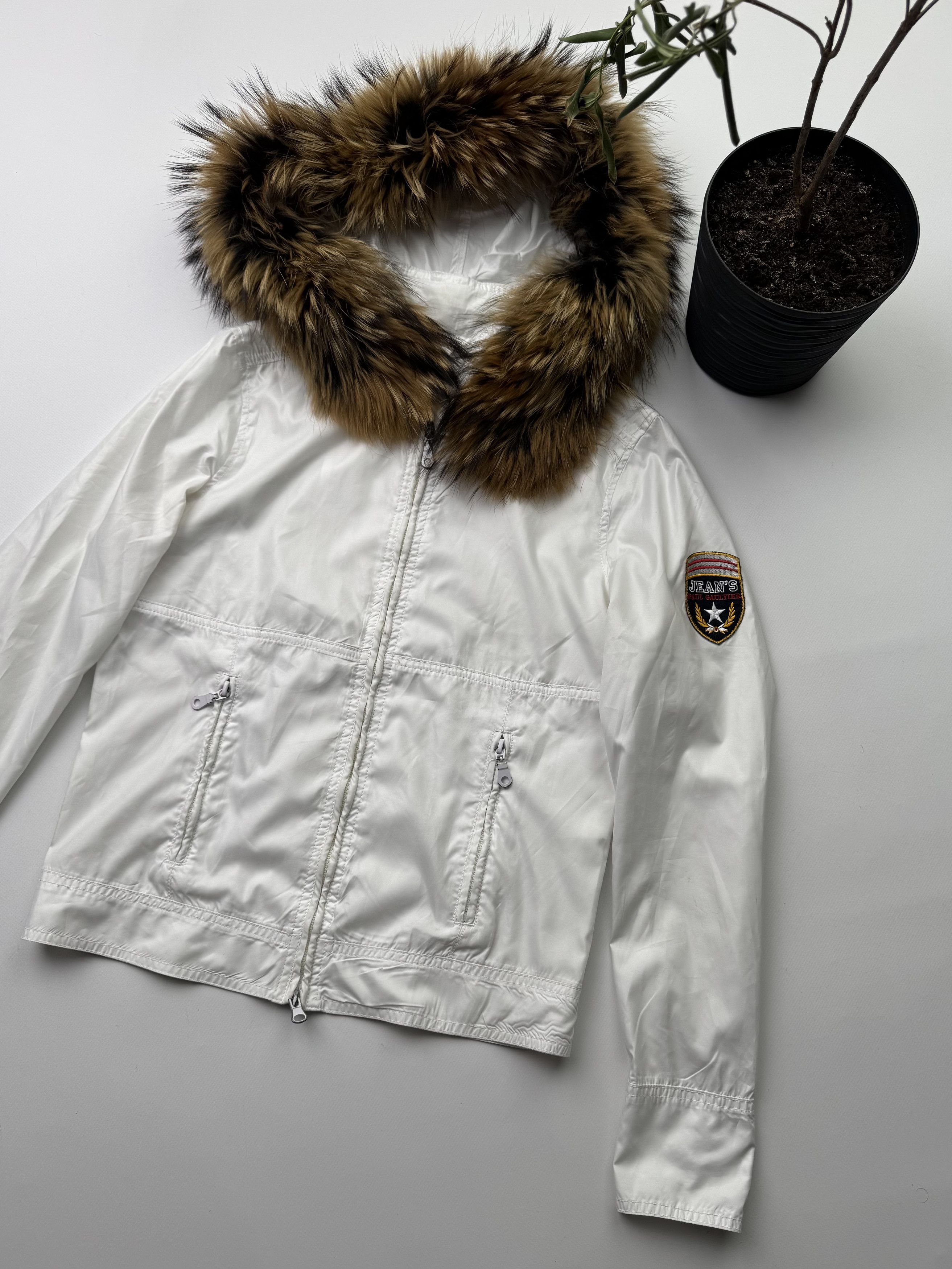 Jean Paul Gaultier Jean Paul Gaultier Vintage Jacket With Real Fur Hood(199) Size S / US 4 / IT 40 - 3 Thumbnail