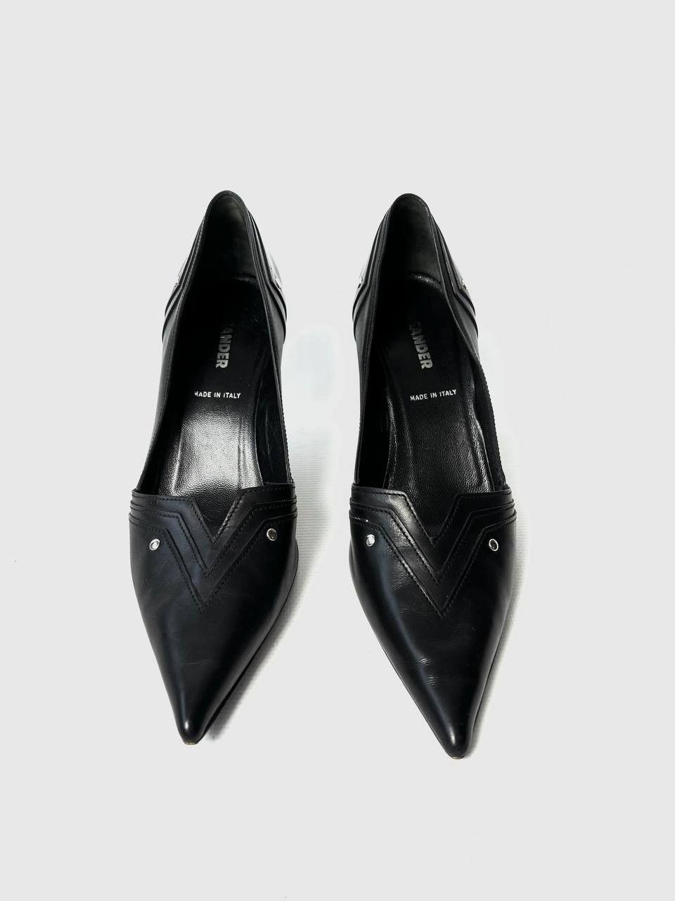 Jil Sander Jil Sander Studded Leather Heels Size US 9 / IT 39 - 3 Thumbnail