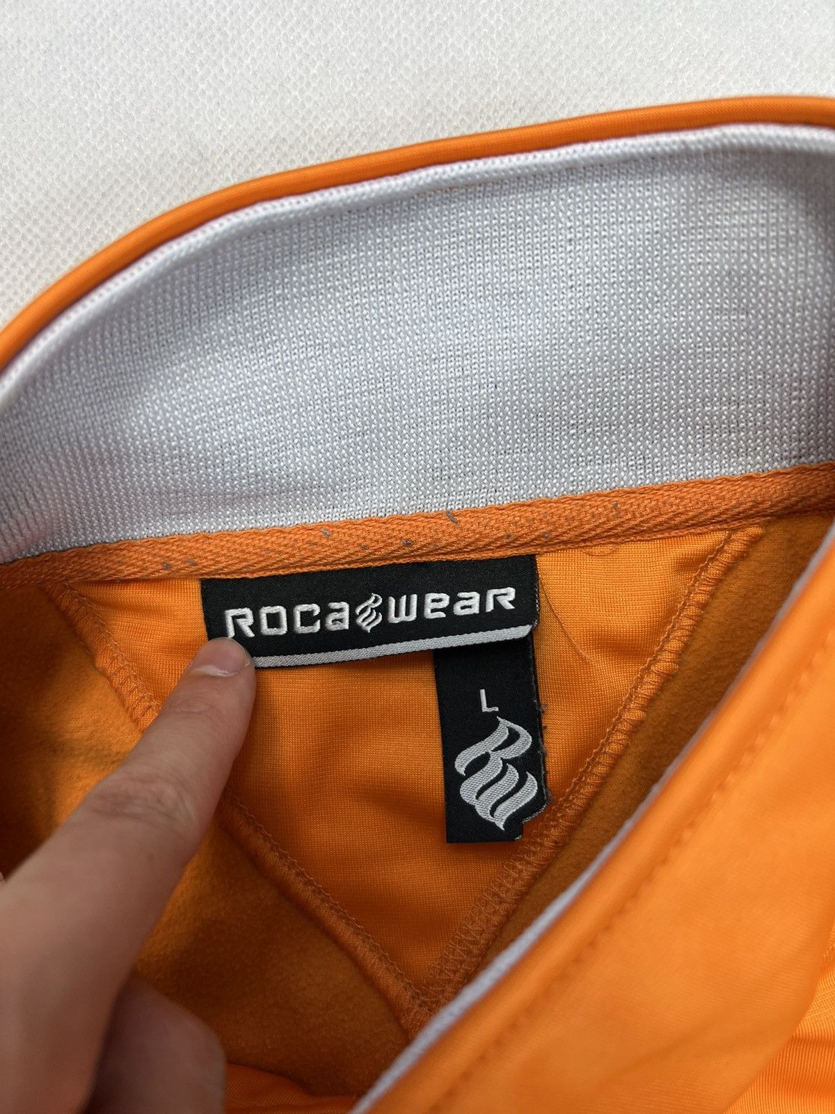 Other Sweatshirt Rocawear Zipped Big Logo Orange Hip Hop Bluza Size US L / EU 52-54 / 3 - 4 Thumbnail