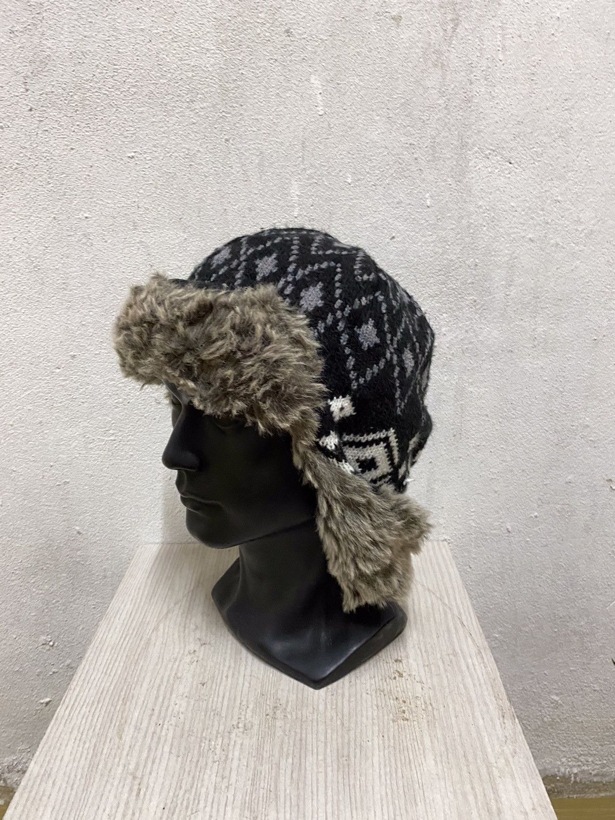 H&M H&M Earflap Beanie Hat Size ONE SIZE - 3 Thumbnail