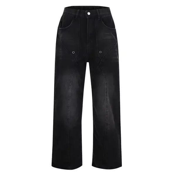 Japanese Brand Natsumi x Keito Trend Black Denim Pant Size US 35 - 6 Thumbnail