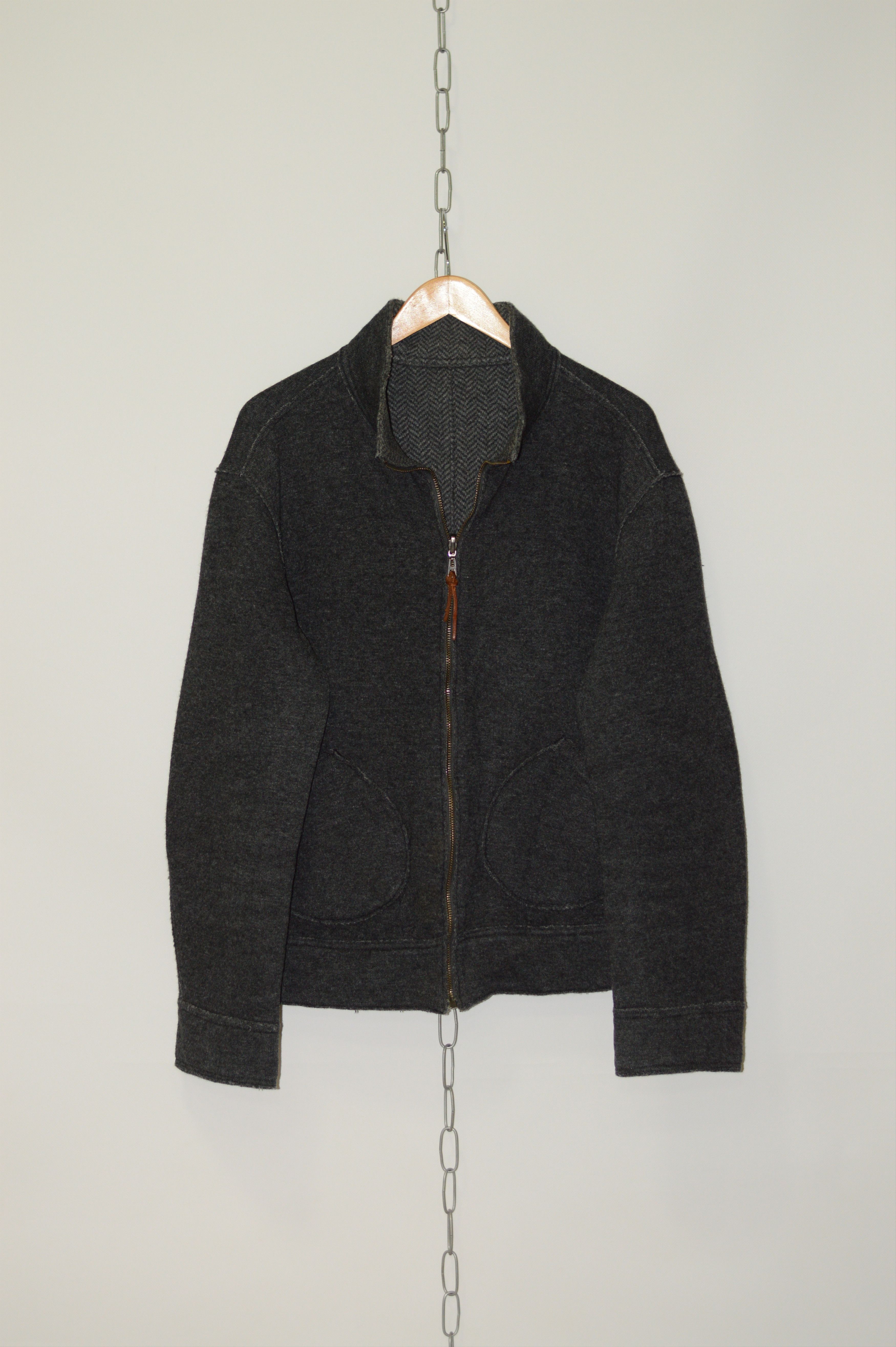 Dondup Reversible Wool Zip Jacket