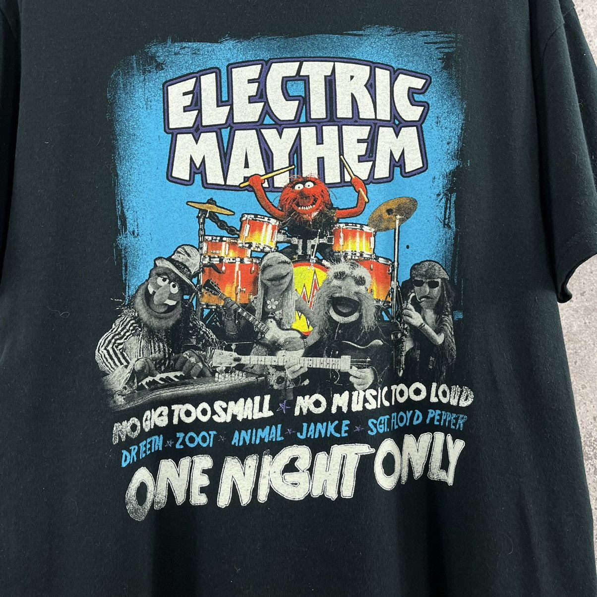 Disney × George × Gildan Vintage 2000s Disney Tee Electric Mayhem “One Night Only” Size US L / EU 52-54 / 3 - 3 Thumbnail