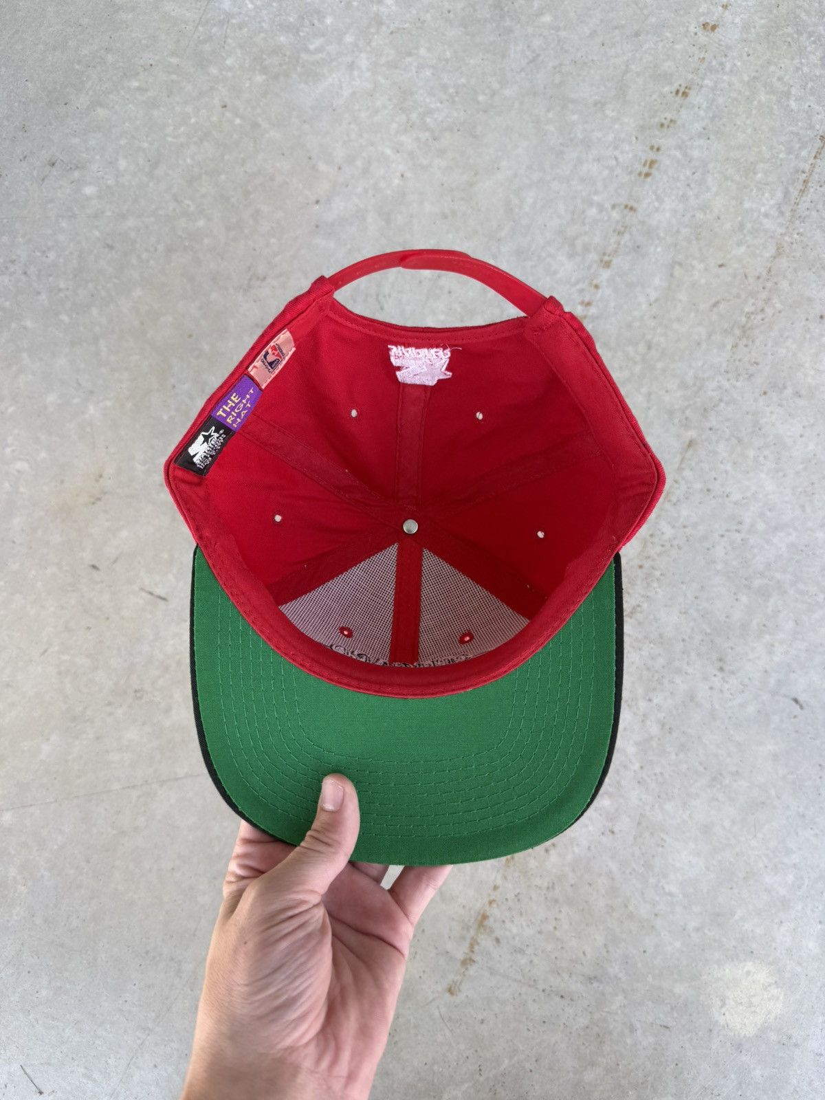 Starter × Vintage Vintage 90s Chicago Bulls Basketball Starter Snapback Hat Size ONE SIZE - 3 Thumbnail
