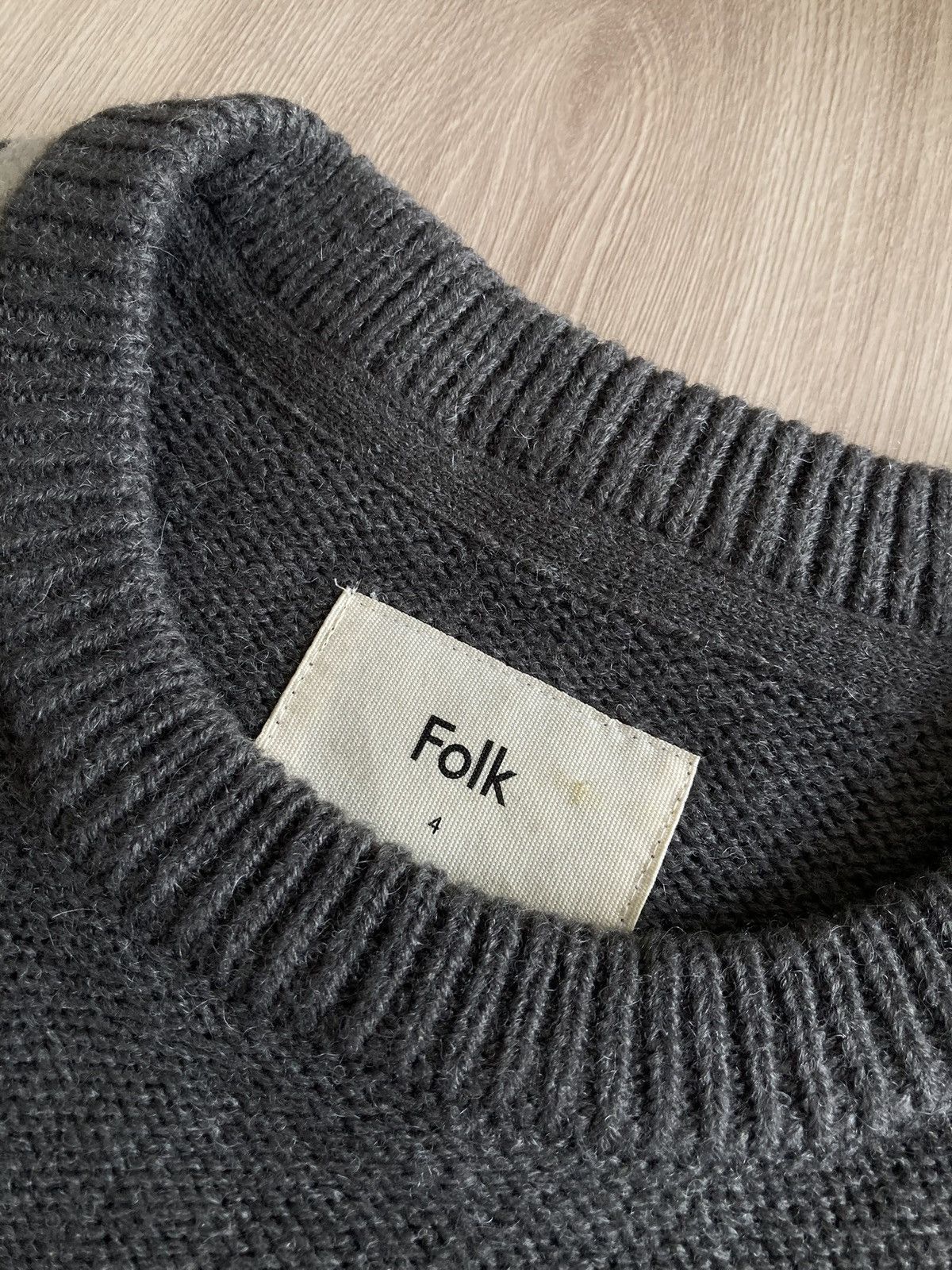 Folk Vintage Folk Flannel Knit Wool Sweater Japanese Style 00s Size US M / EU 48-50 / 2 - 6 Thumbnail