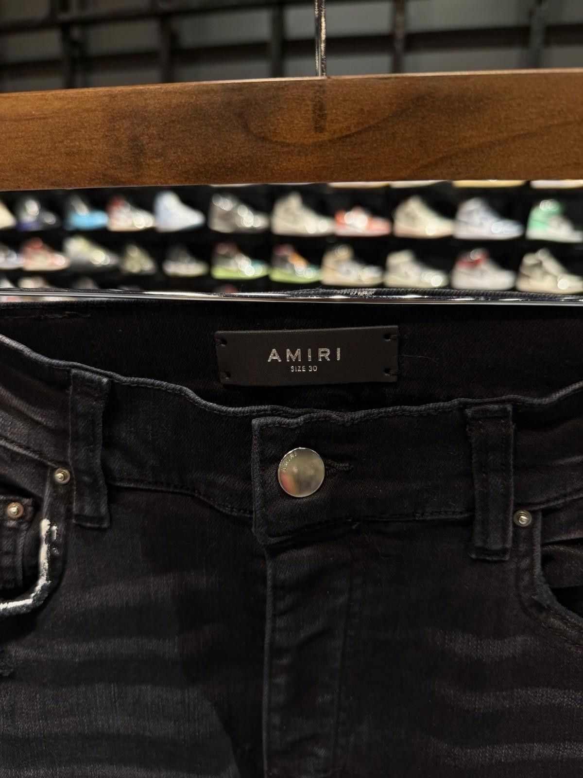 Amiri Size 30 - Amiri Paint Leg Black Jeans 100% Authentic NEW Size US 30 / EU 46 - 7 Thumbnail