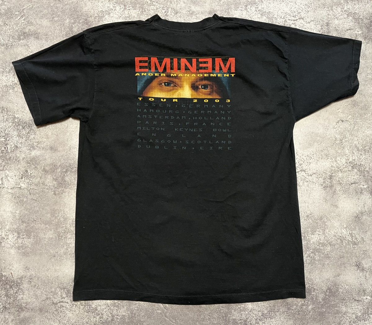 Eminem Eminem anger management 2003 tee shirt Size US XL / EU 56 / 4 - 2 Thumbnail
