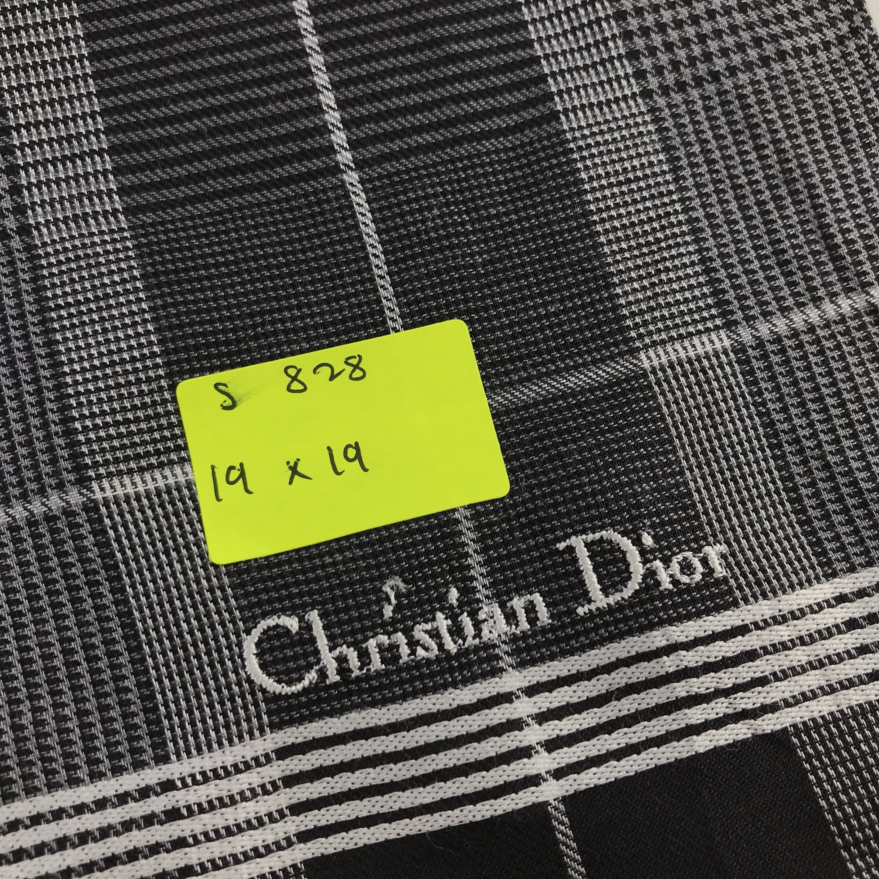 Christian Dior Monsieur × Vintage Christian Dior Bandana / Handkerchief / Neckerchief - S828 Size ONE SIZE - 5 Thumbnail