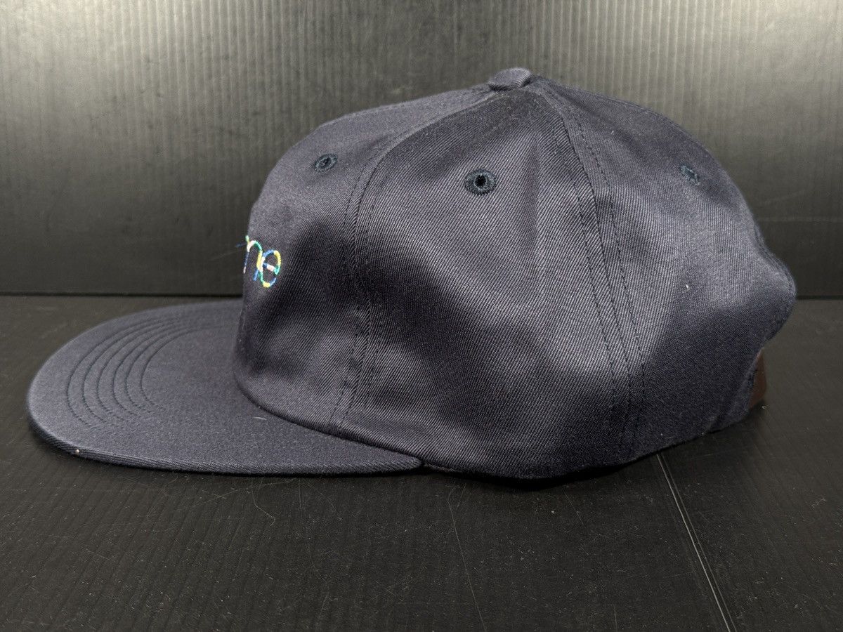 Supreme SUPREME SS18 CLASSIC LOGO 6-PANEL NAVY HAT BNWOT Size ONE SIZE - 5 Thumbnail