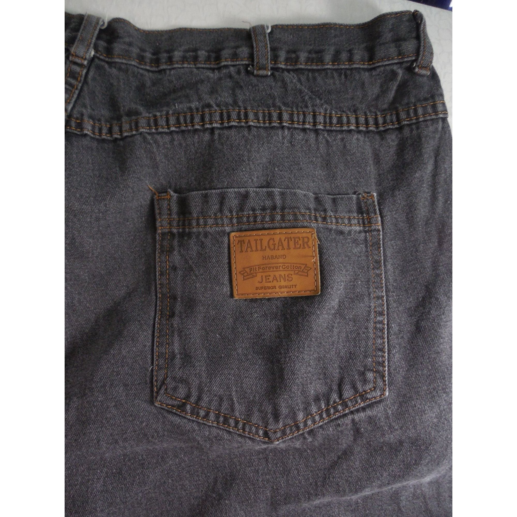 Haband Haband Tailgater Carpenter Jeans Sz 48L Men Charcoal Straigh Size US 44 / EU 60 - 3 Thumbnail