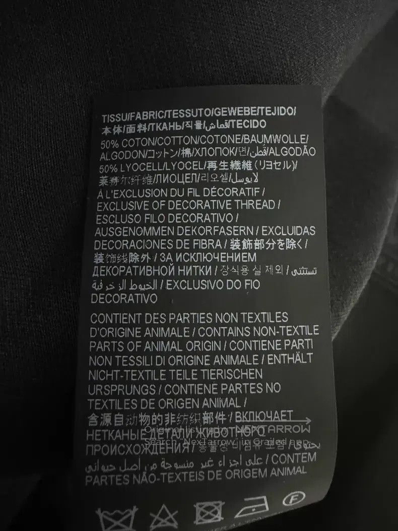 Saint Laurent Paris Saint Laurent Paris Embroidered Logo Washed Dark Grey Deni Size US XS / EU 42 / 0 - 6 Thumbnail