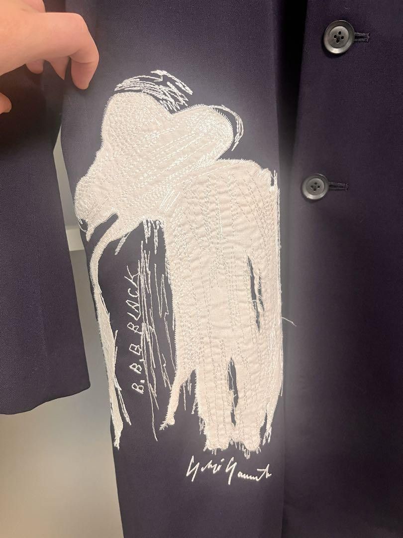 Yohji Yamamoto Yohji Yamamoto POUR HOMME 20SS doctor jacket Size US M / EU 48-50 / 2 - 3 Thumbnail