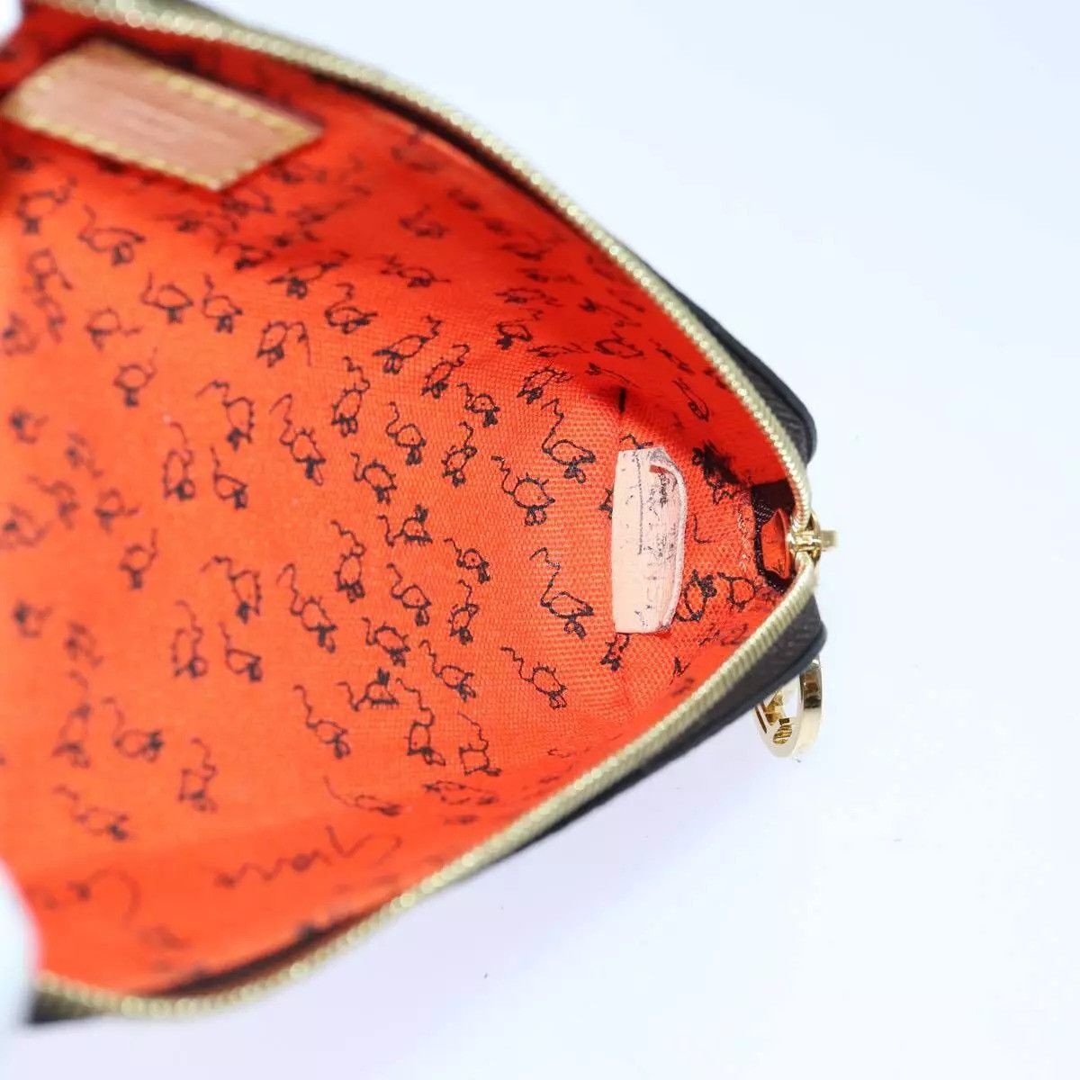 Louis Vuitton LOUIS VUITTON Catgram Trousse Elizabeth Pen Case Brown Size ONE SIZE - 5 Thumbnail