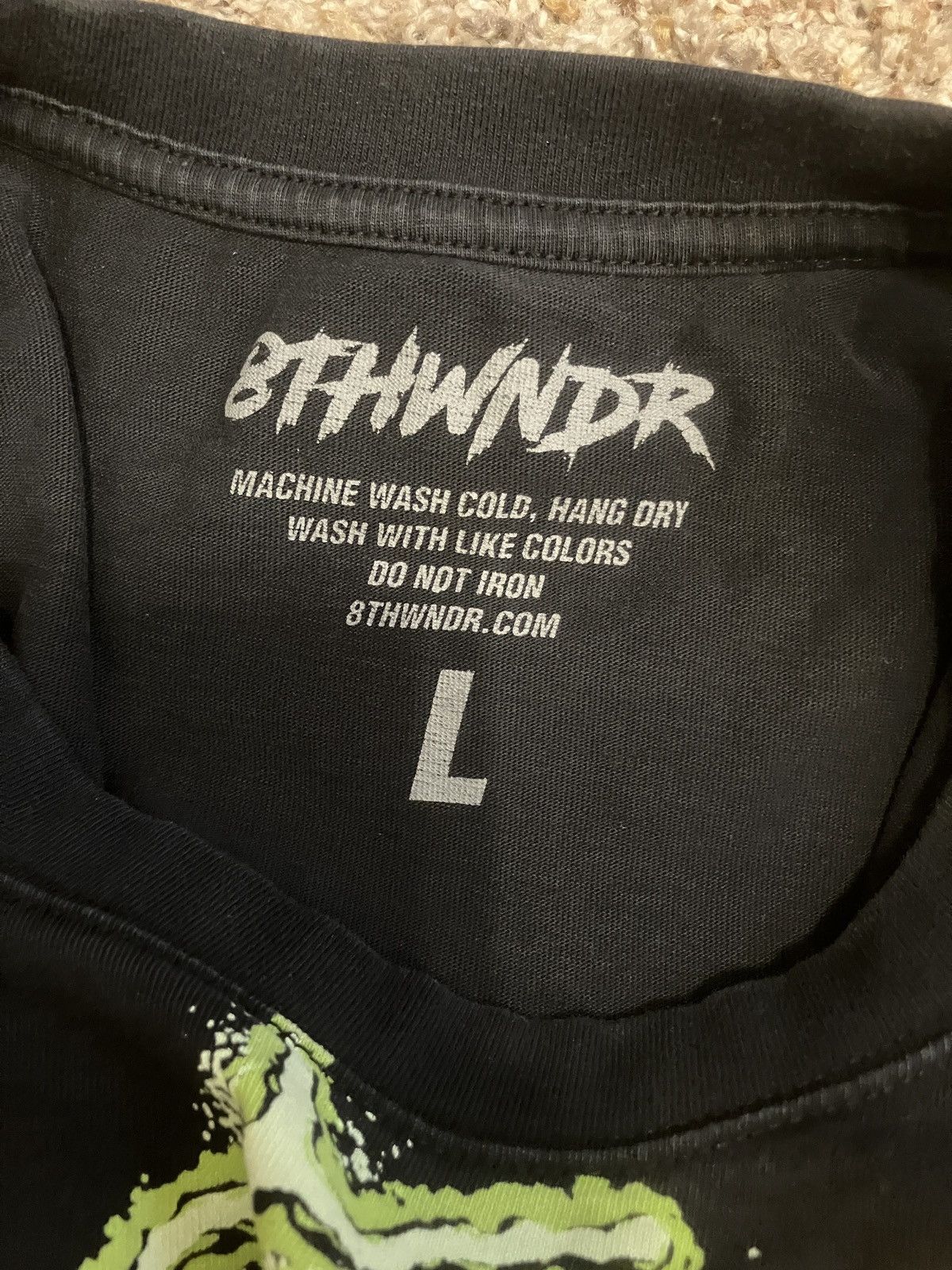 8THWNDR 8THWNDR All Over Print Racing Tee Black Size L Size US L / EU 52-54 / 3 - 3 Thumbnail