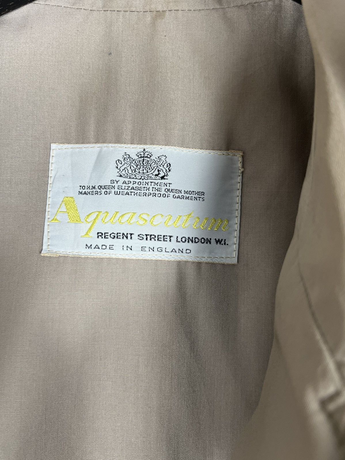 Aquascutum Vintage Aqua 5 M-16 Trench Coat Size US L / EU 52-54 / 3 - 8 Thumbnail