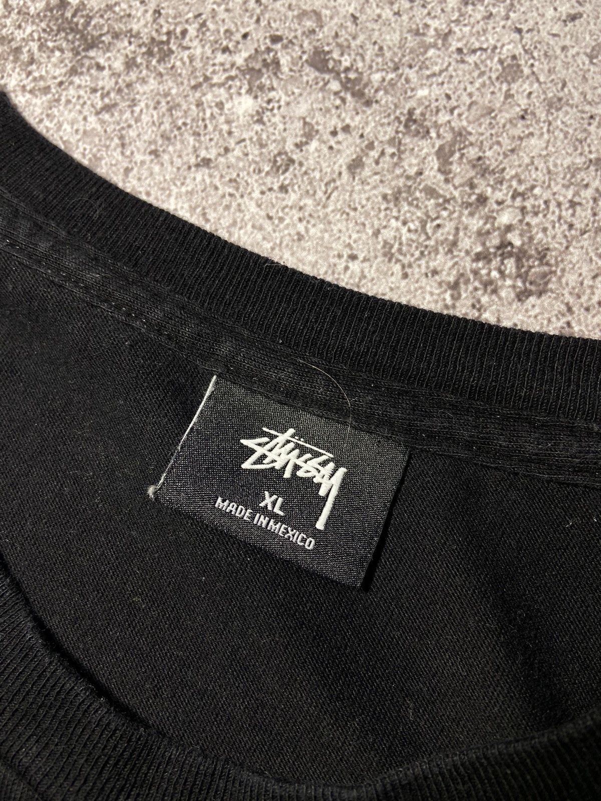 Stussy × Vintage 💥Stussy vintage big logo black light sweatshirt‼️ Size US XL / EU 56 / 4 - 8 Thumbnail