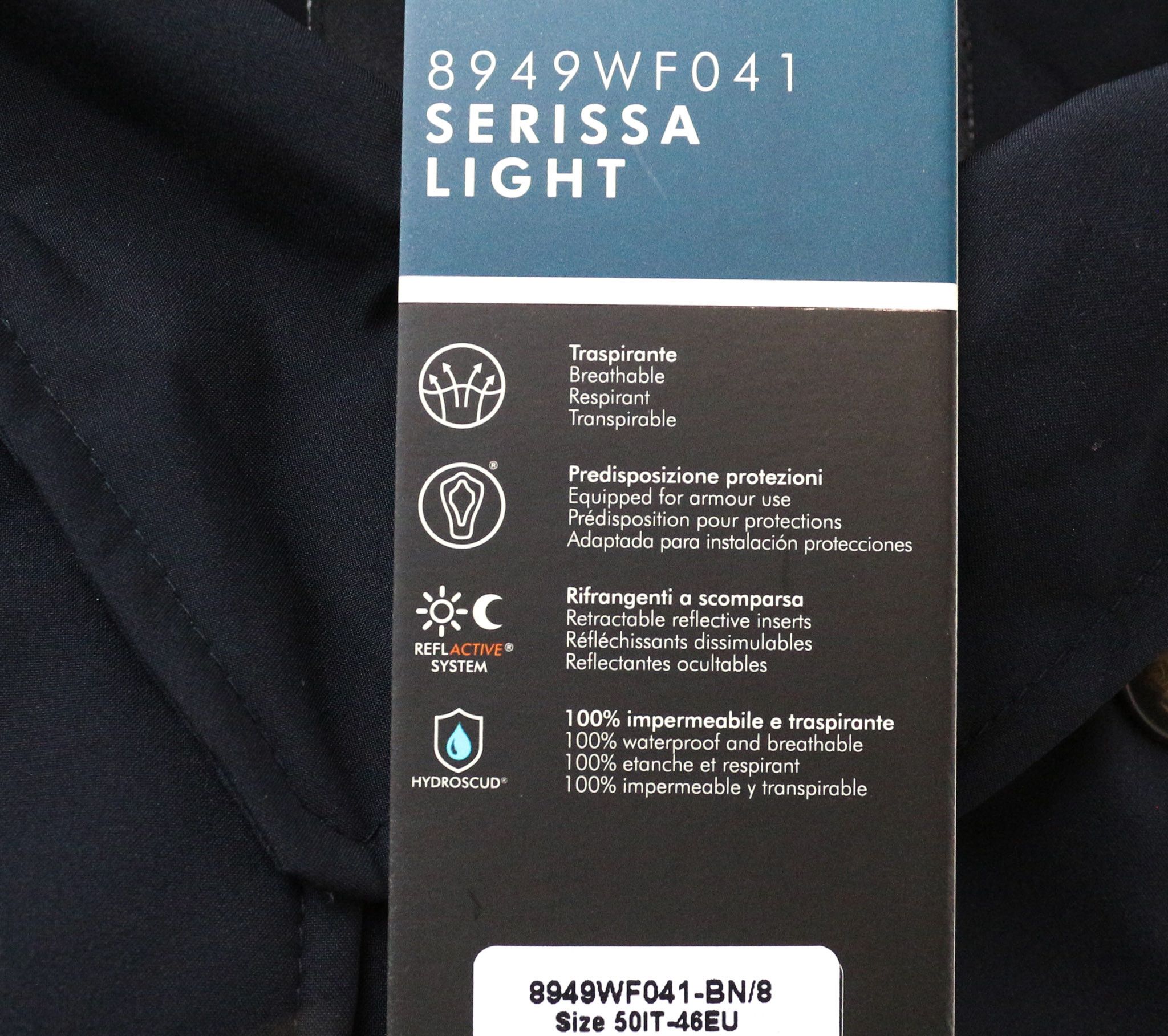Other SERISSA LIGHT EU46 Navy Waterproof Coat 76223 Size 3XL / US 20-22 - 6 Thumbnail