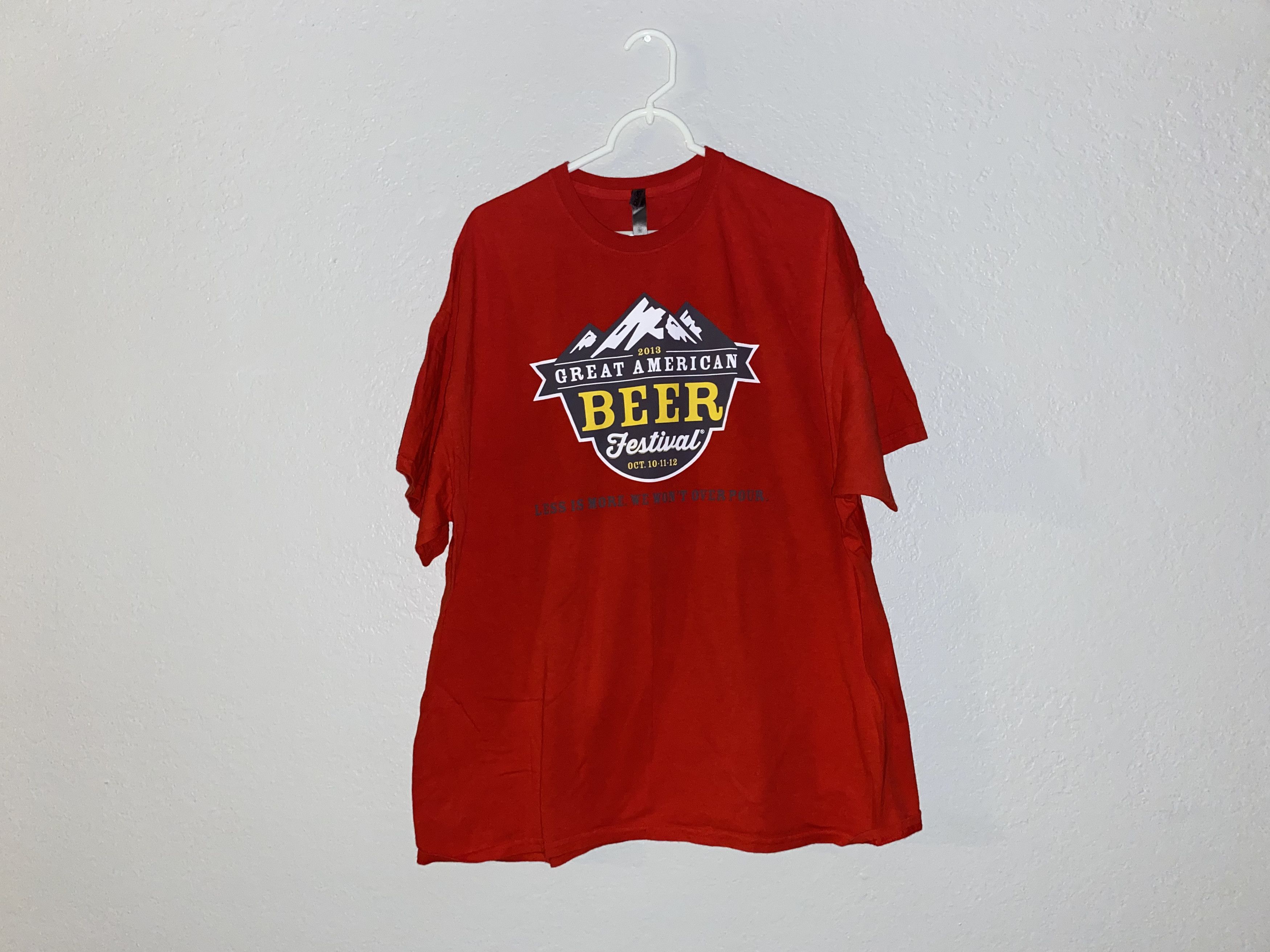 Other 2013 Great American BEER Festival t shirt Denver Colorado 2X Size US XXL / EU 58 / 5 - 1 Thumbnail
