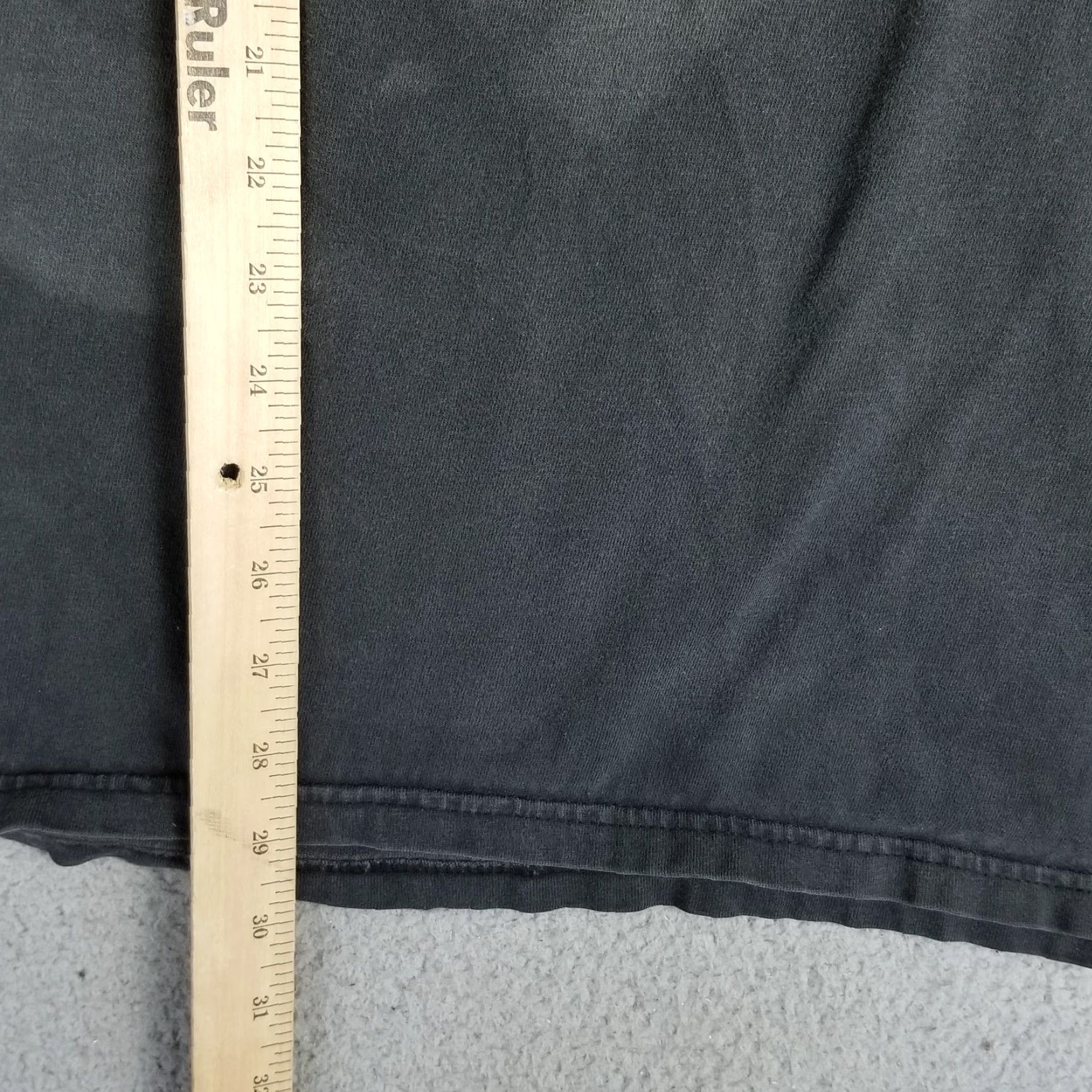 Vintage VINTAGE Police US Navy Grunge Shirt Adult Large Long Sleeve Black 90s Military Mens Size US L / EU 52-54 / 3 - 6 Thumbnail