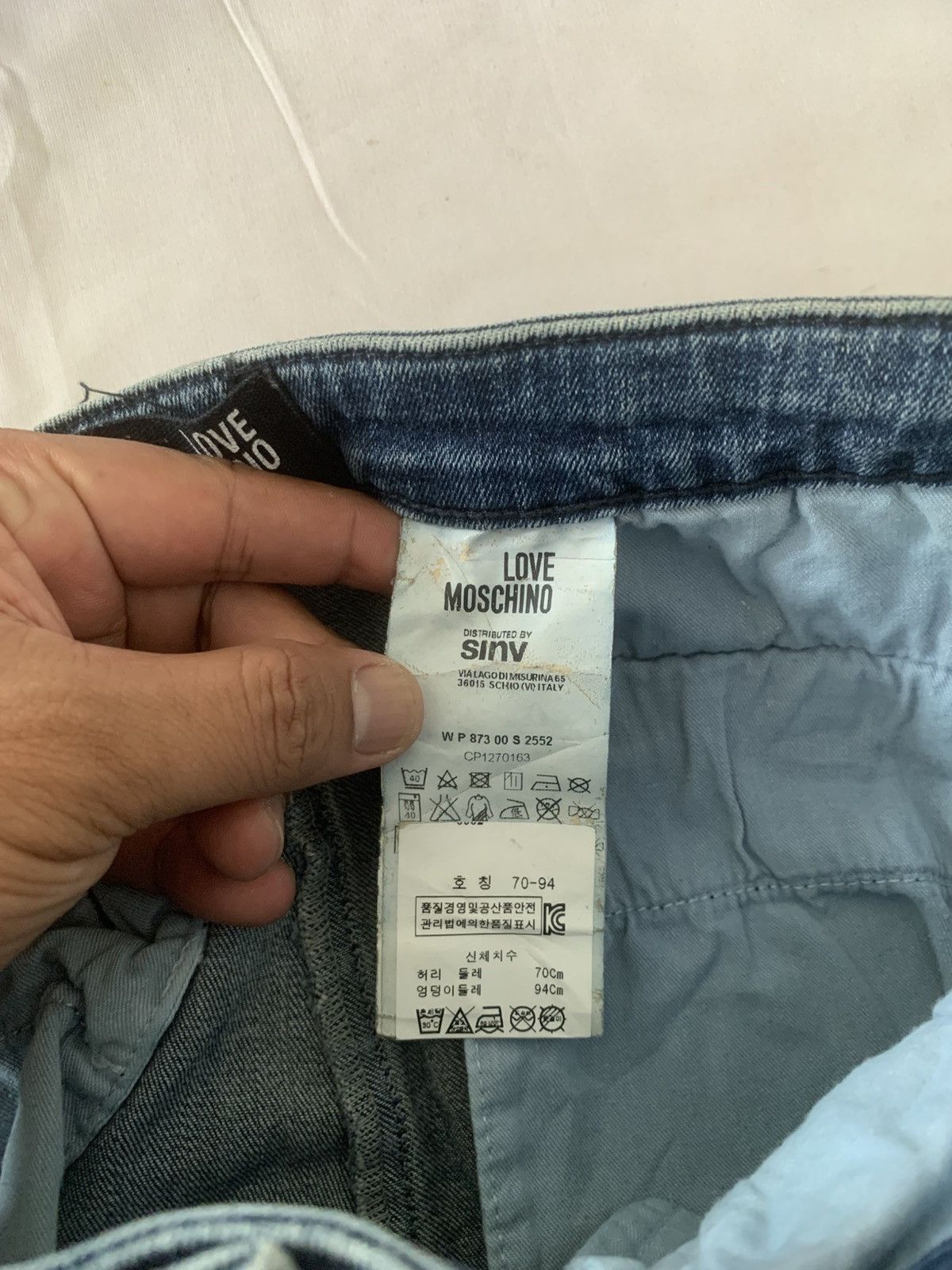 vintage moschino Legging jeans
