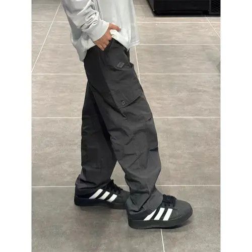 Japanese Brand Dark Gray High Street Loose Fit Vintage Work Pants Size US 32 / EU 48 - 3 Thumbnail