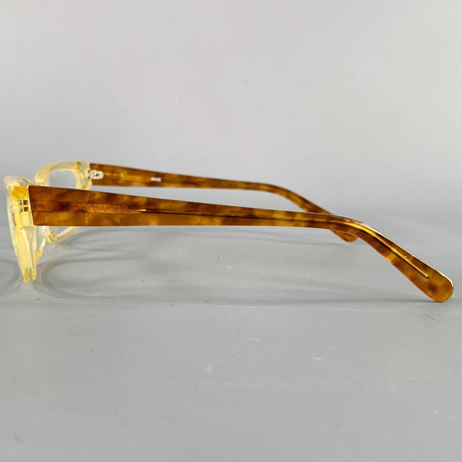 Other BOOTH & BRUCE Yellow Cognac Acetate Eyewear Frames Size ONE SIZE - 4 Thumbnail