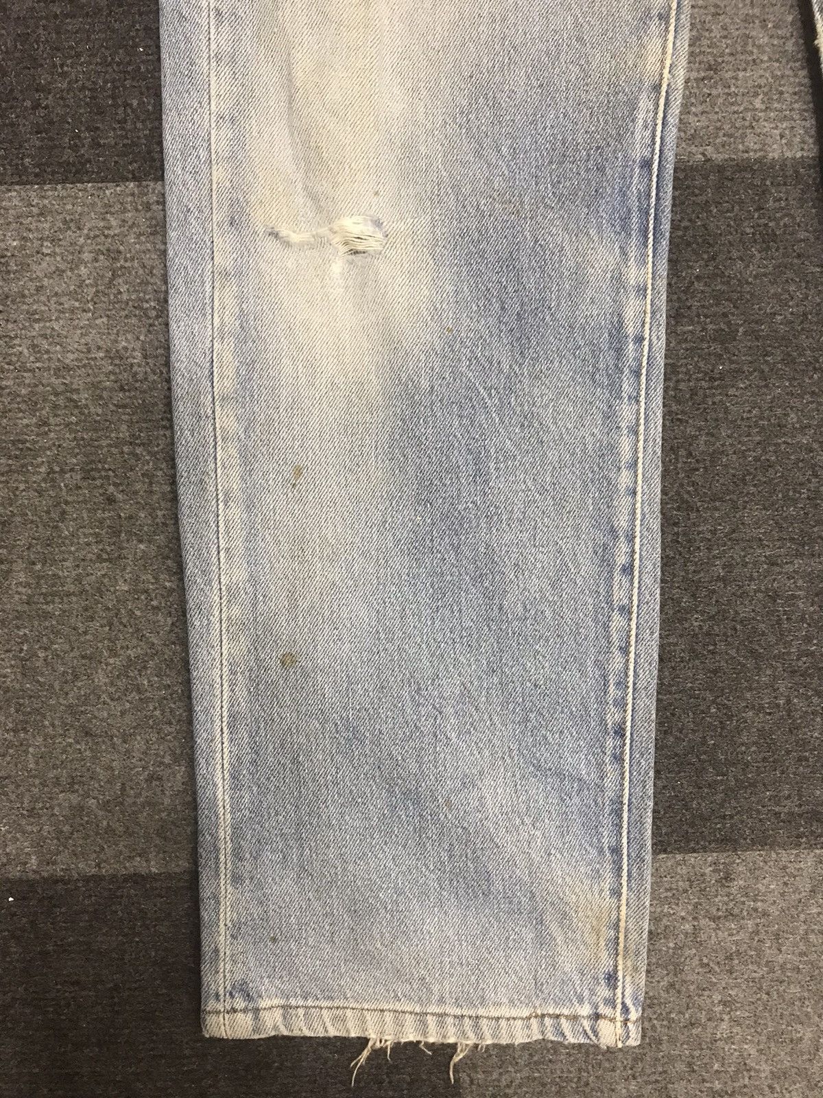 Levi's Vintage Levis 501 Light wash Distressed Jeans Size US 30 / EU 46 - 7 Thumbnail
