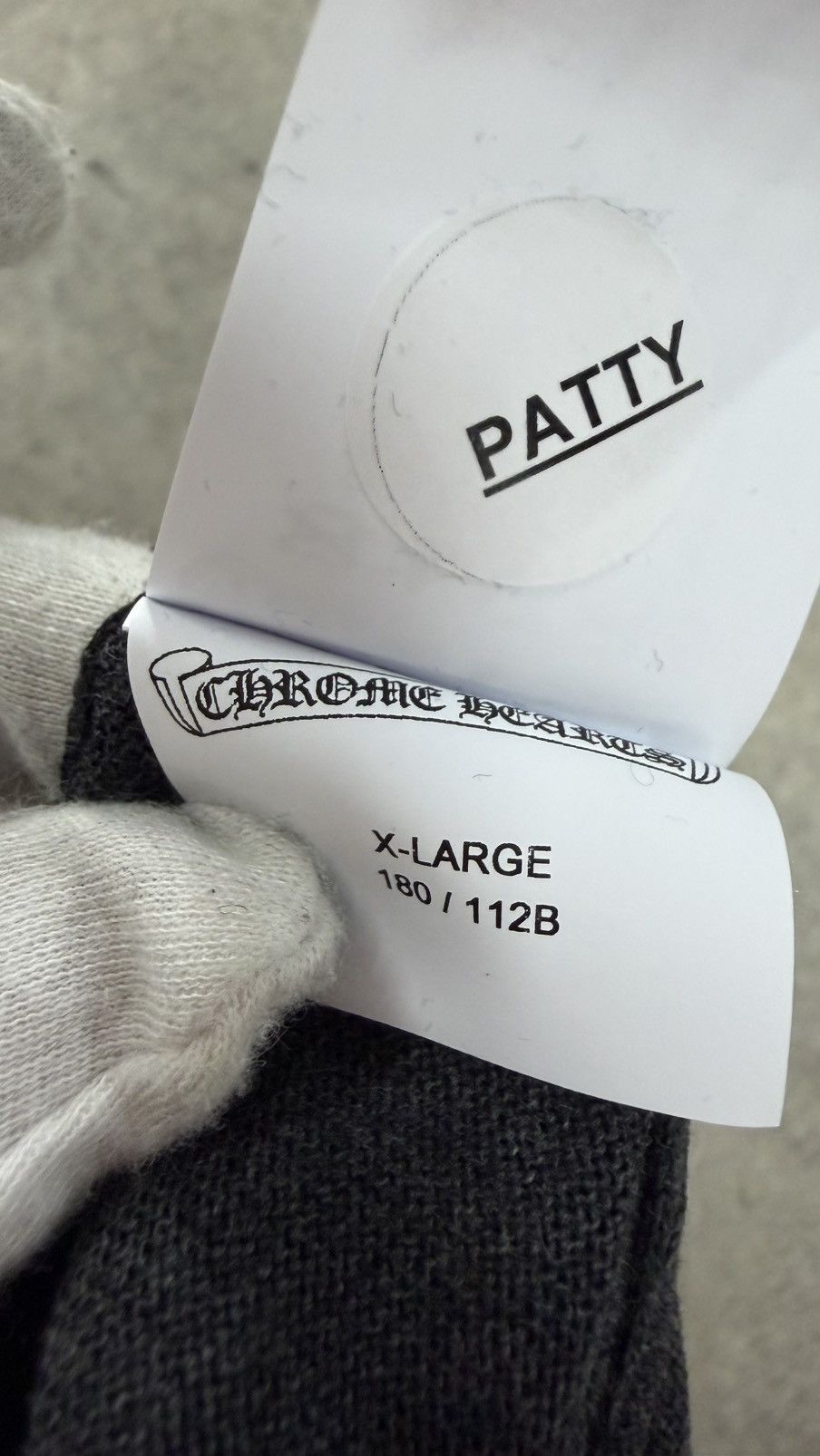 Chrome Hearts Chrome Hearts Cross Patch Silk Raglan Long Sleeve Tee Size US XL / EU 56 / 4 - 7 Thumbnail