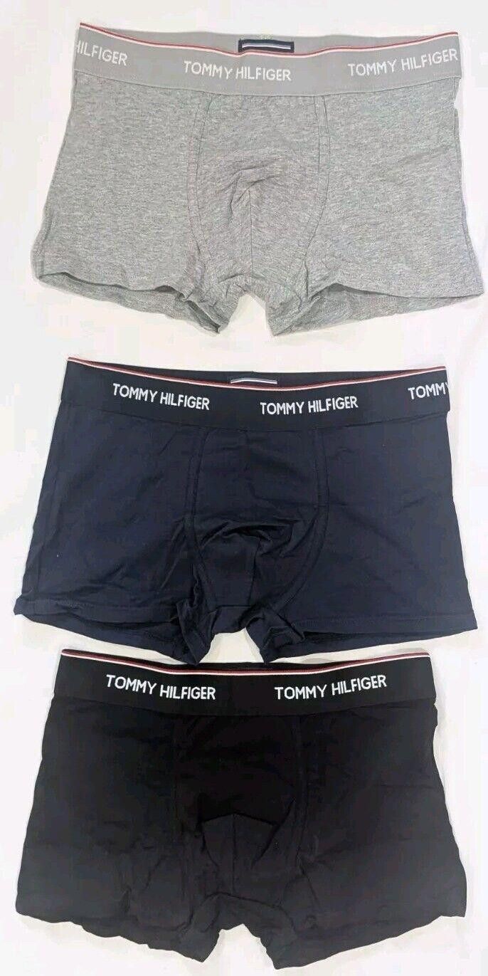 Tommy Hilfiger 3 Pack TOMMY HILFIGER STRETCH COTTON BOXER BRIEFS MSRP $42 Size ONE SIZE - 7 Thumbnail