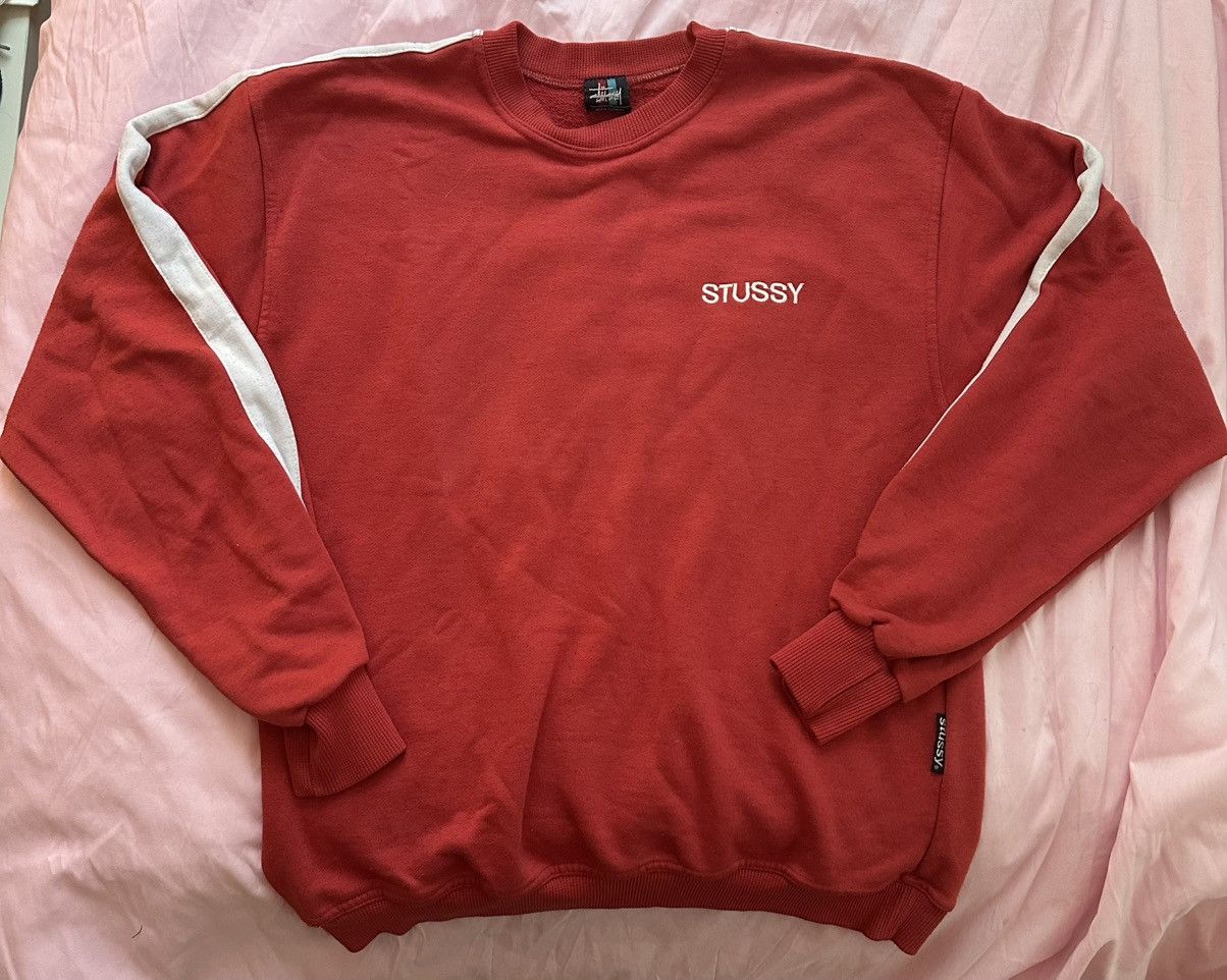 Stussy × Vintage Vintage Stussy Crewneck Sweatshirt Size US L / EU 52-54 / 3 - 1 Thumbnail