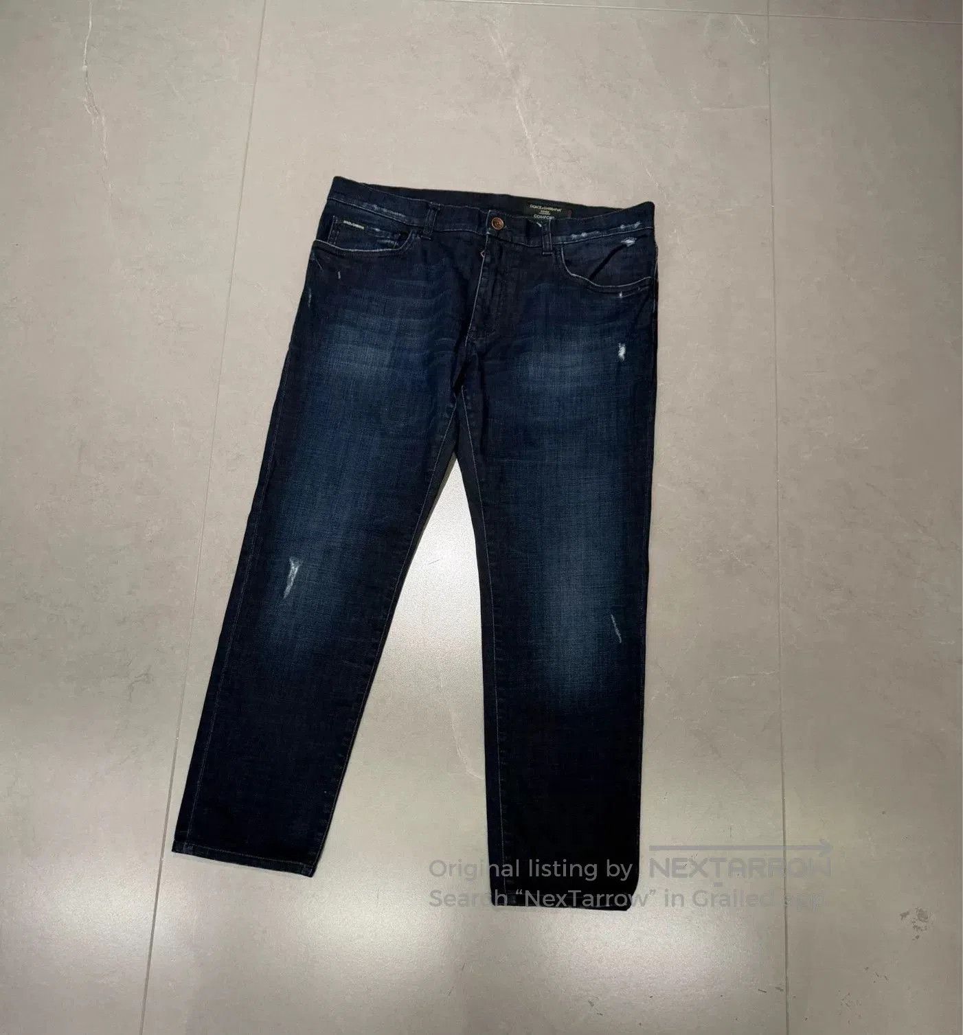 Dolce & Gabbana Dolce & Gabbana Gold Label Blue Jeans. Size US 35 - 4 Thumbnail
