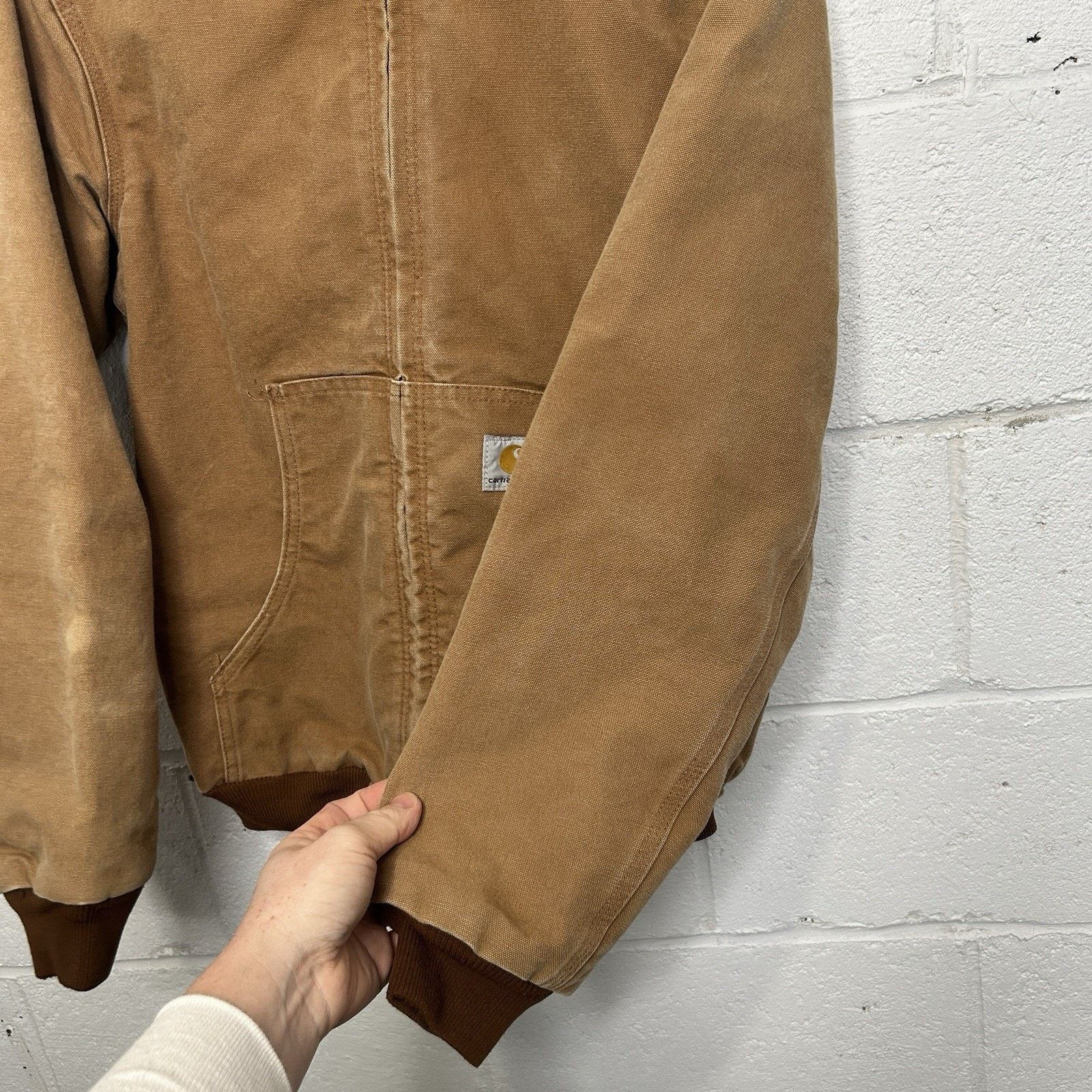 Carhartt Vintage Carhartt Fleece-Lined Hooded Active Jacket “Brown” Size M / US 6-8 / IT 42-44 - 6 Thumbnail