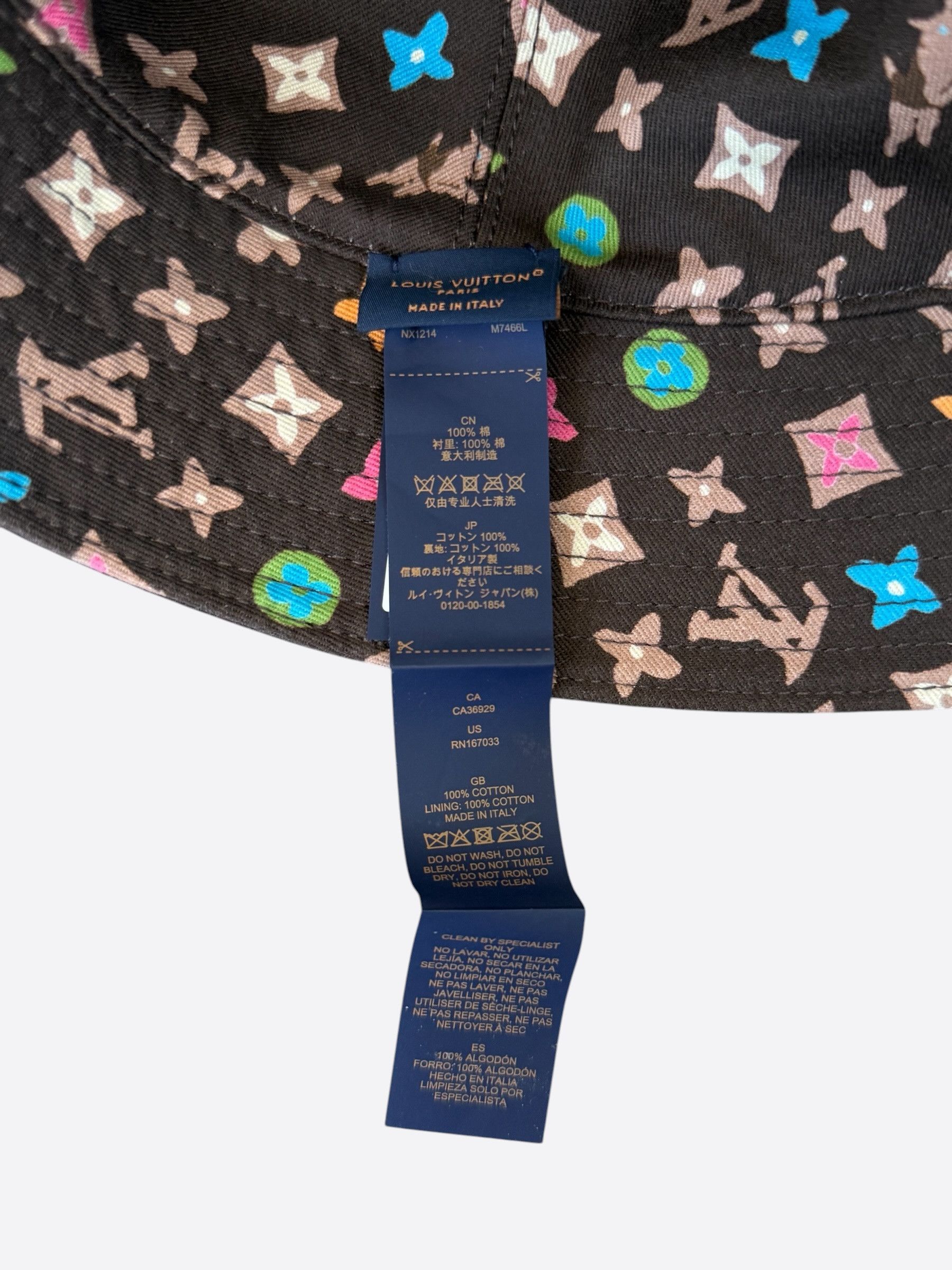 Louis Vuitton Tyler The Creator Brown Monogram Reversible Bucket Hat Size ONE SIZE - 7 Thumbnail