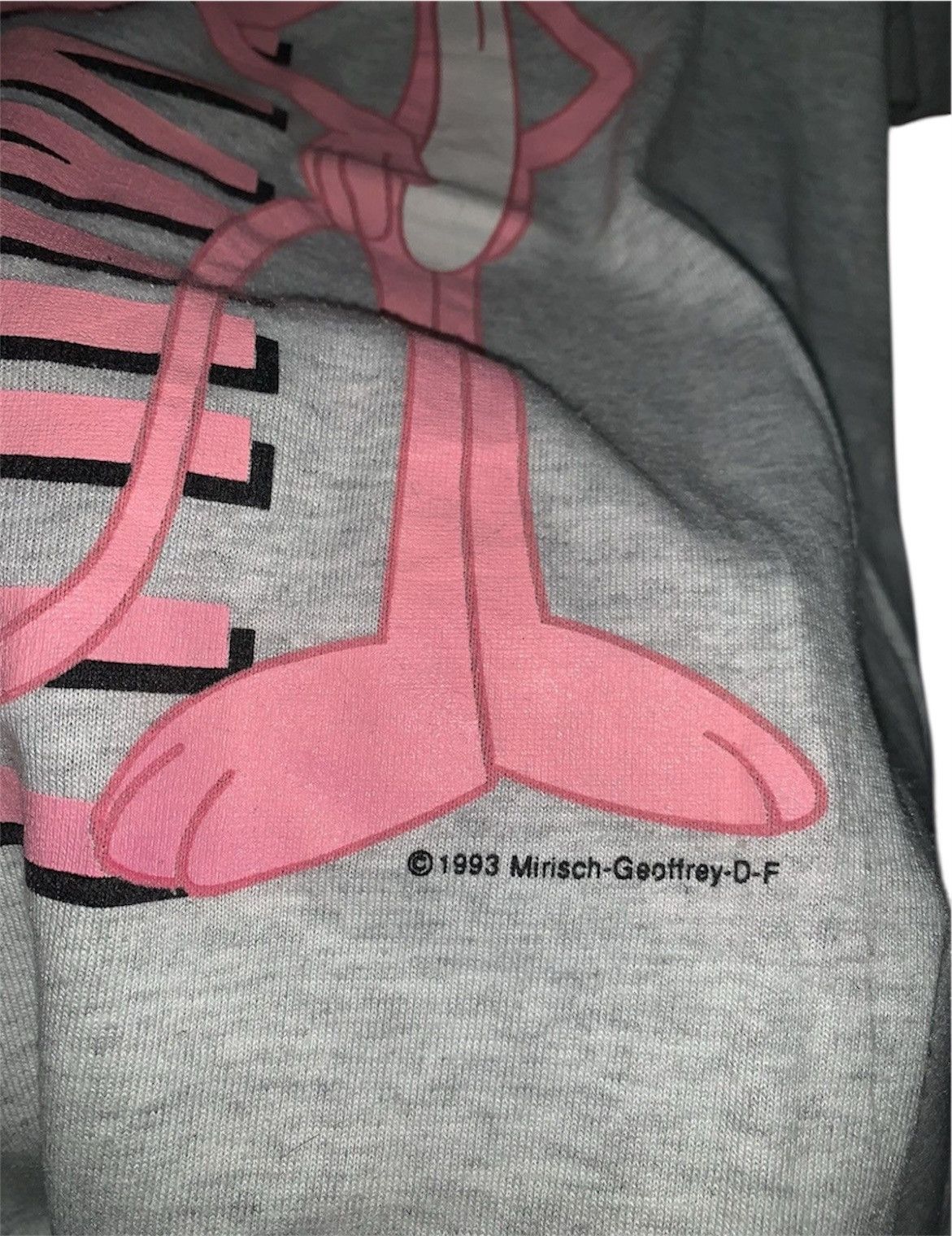 Vintage vintage PINK PANTHER T-shirt 90’s Size US M / EU 48-50 / 2 - 5 Thumbnail