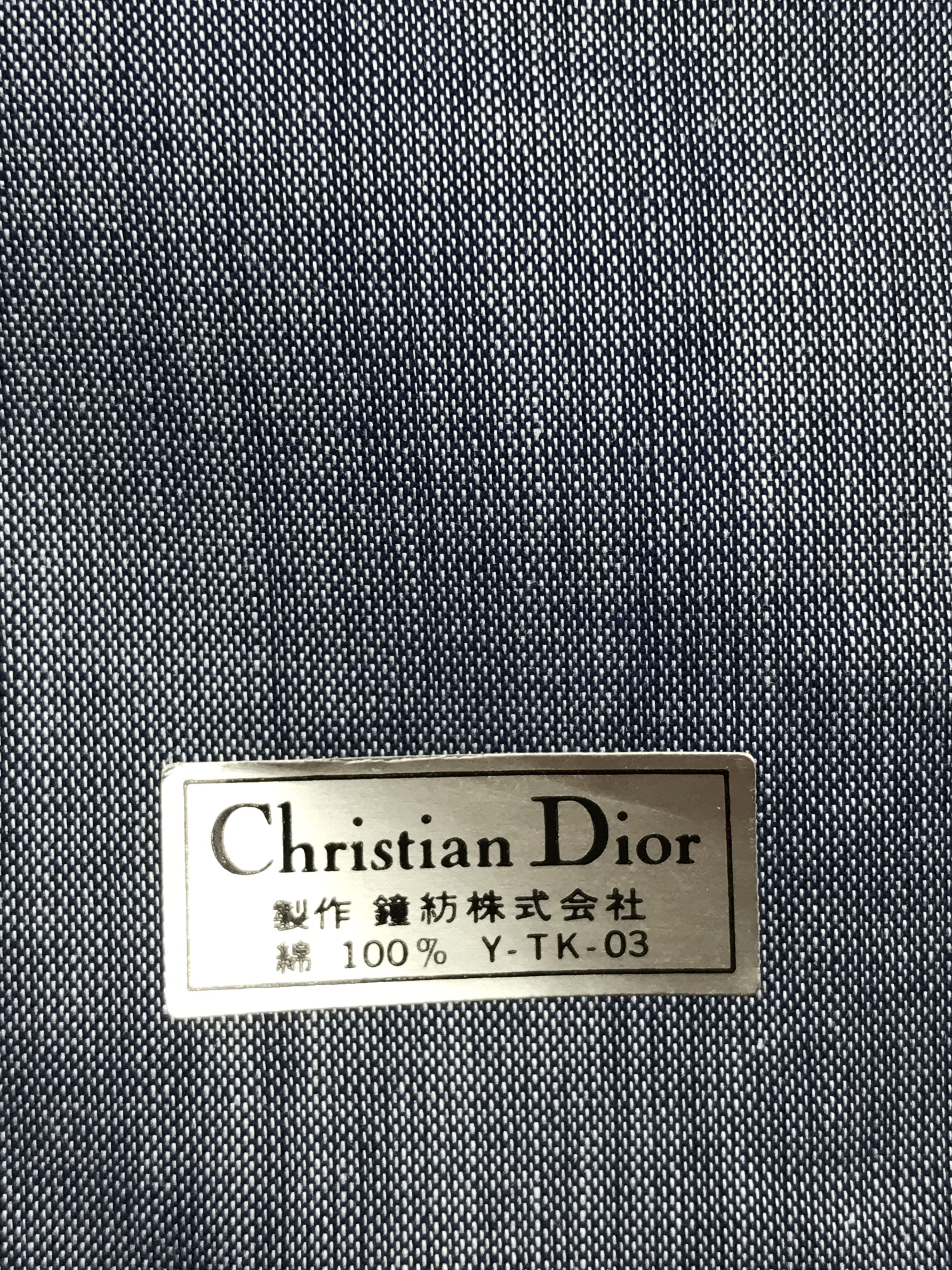 Christian Dior Monsieur × Vintage Christian Dior Monogram Bandana Neckerchief Handkerchief Size ONE SIZE - 6 Thumbnail