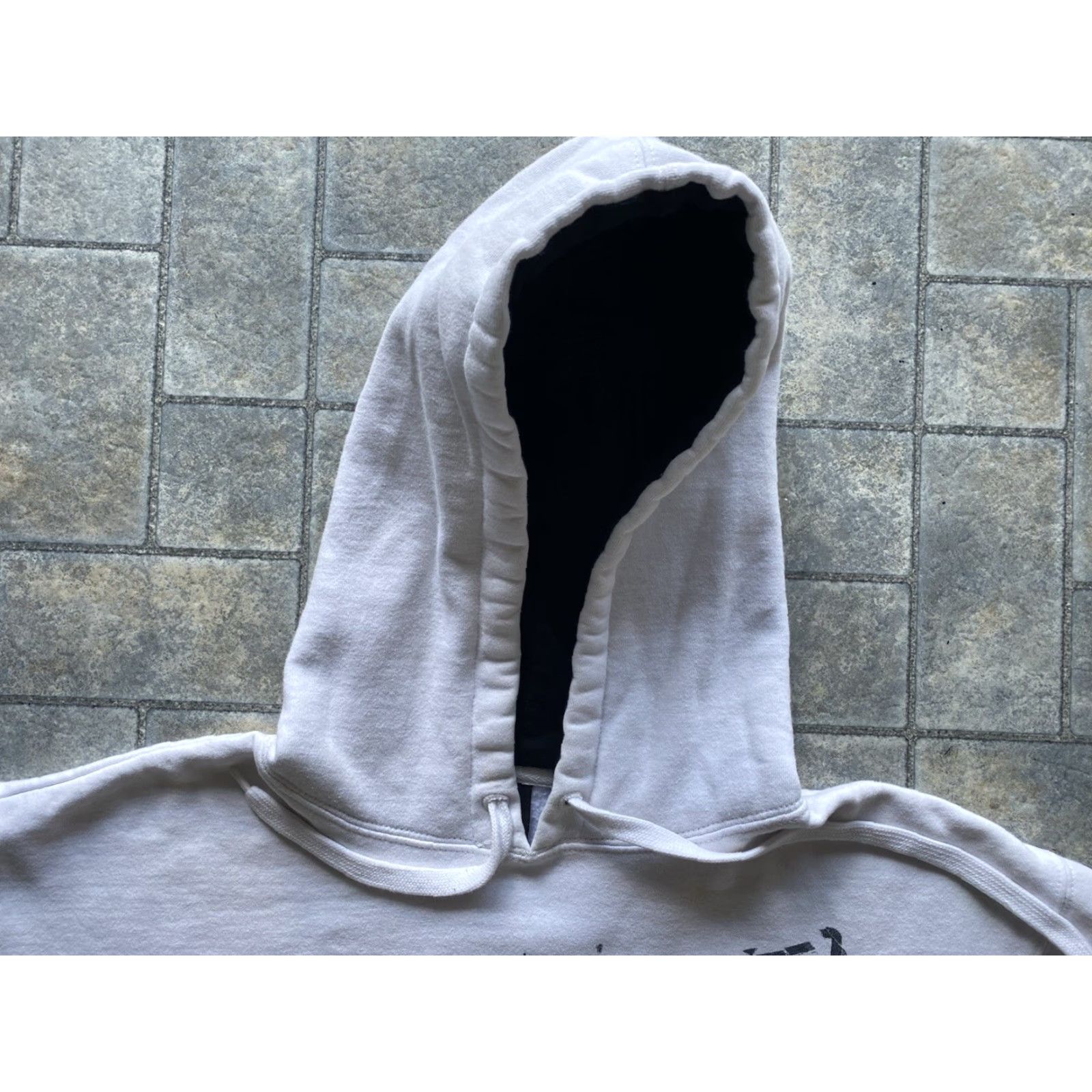 Logo 7 VINTAGE Fox Pullover Hoodie White Black Men’s Large Y2K Flaws Wear Logo Size US L / EU 52-54 / 3 - 5 Thumbnail