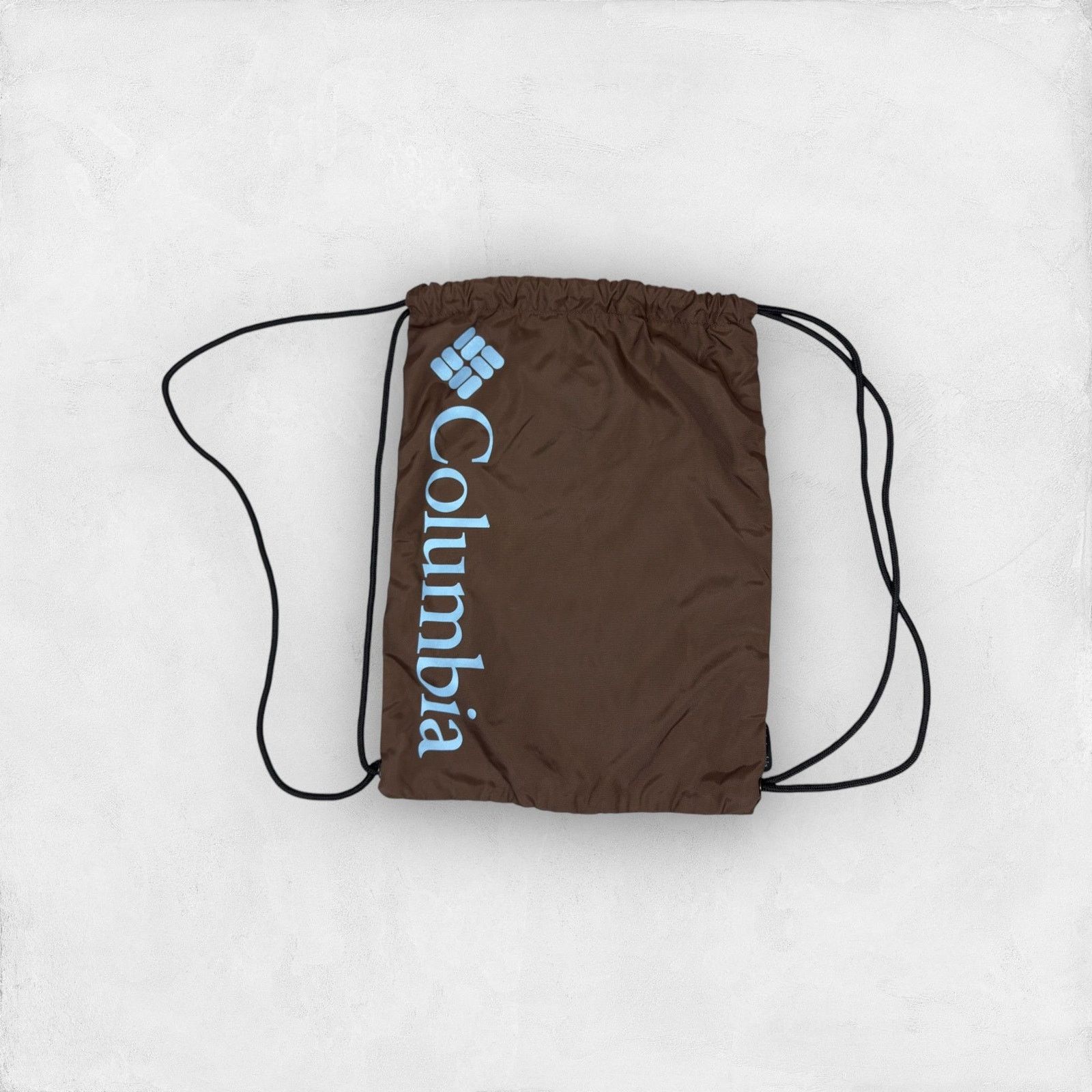 Columbia Columbia Unisex Brown Drawstring Backpack Bag One Size Size ONE SIZE - 1 Thumbnail