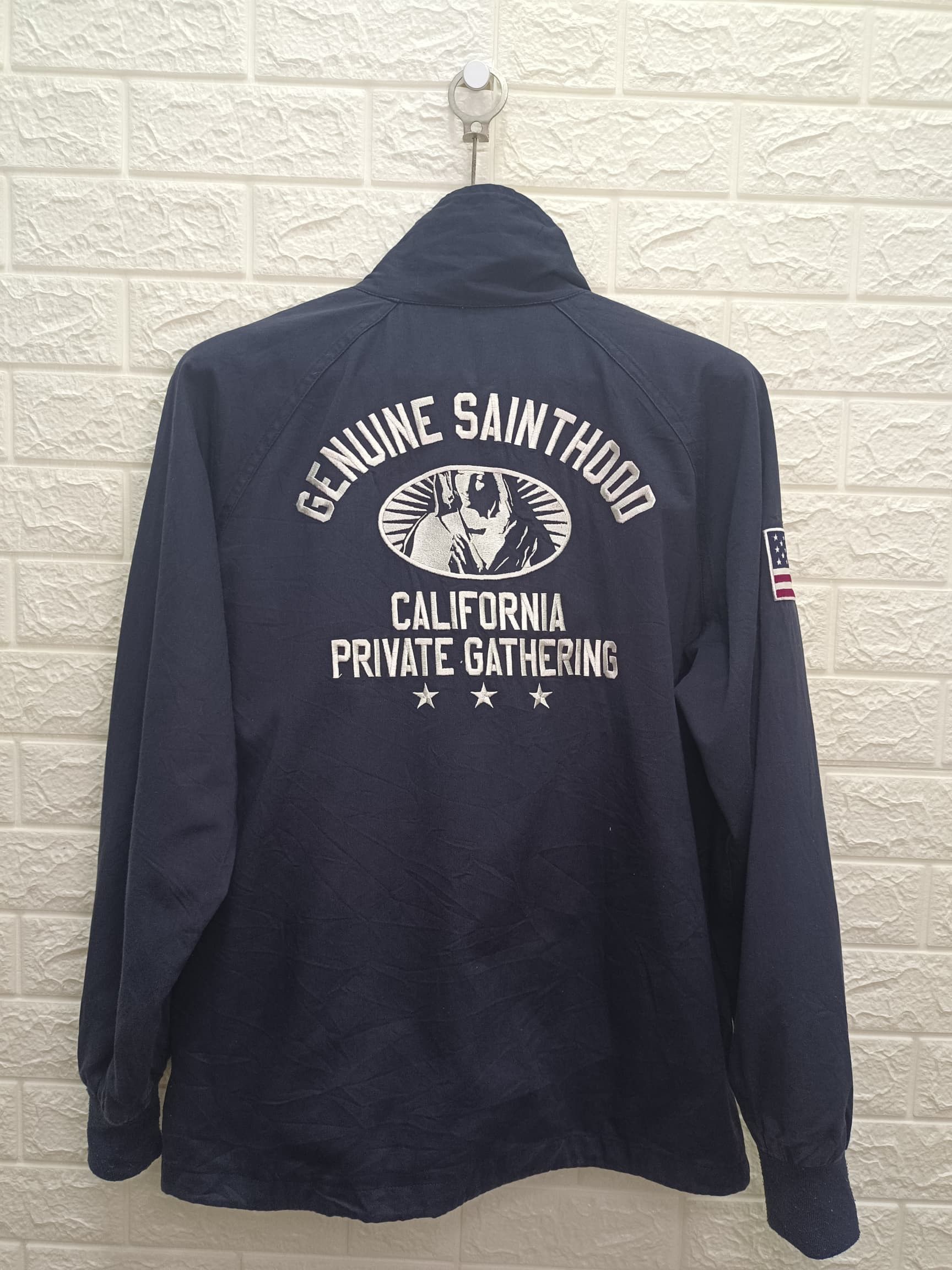Vintage Genuine Sainthood saintpain faith calif. worker jacket Size US L / EU 52-54 / 3 - 1 Thumbnail