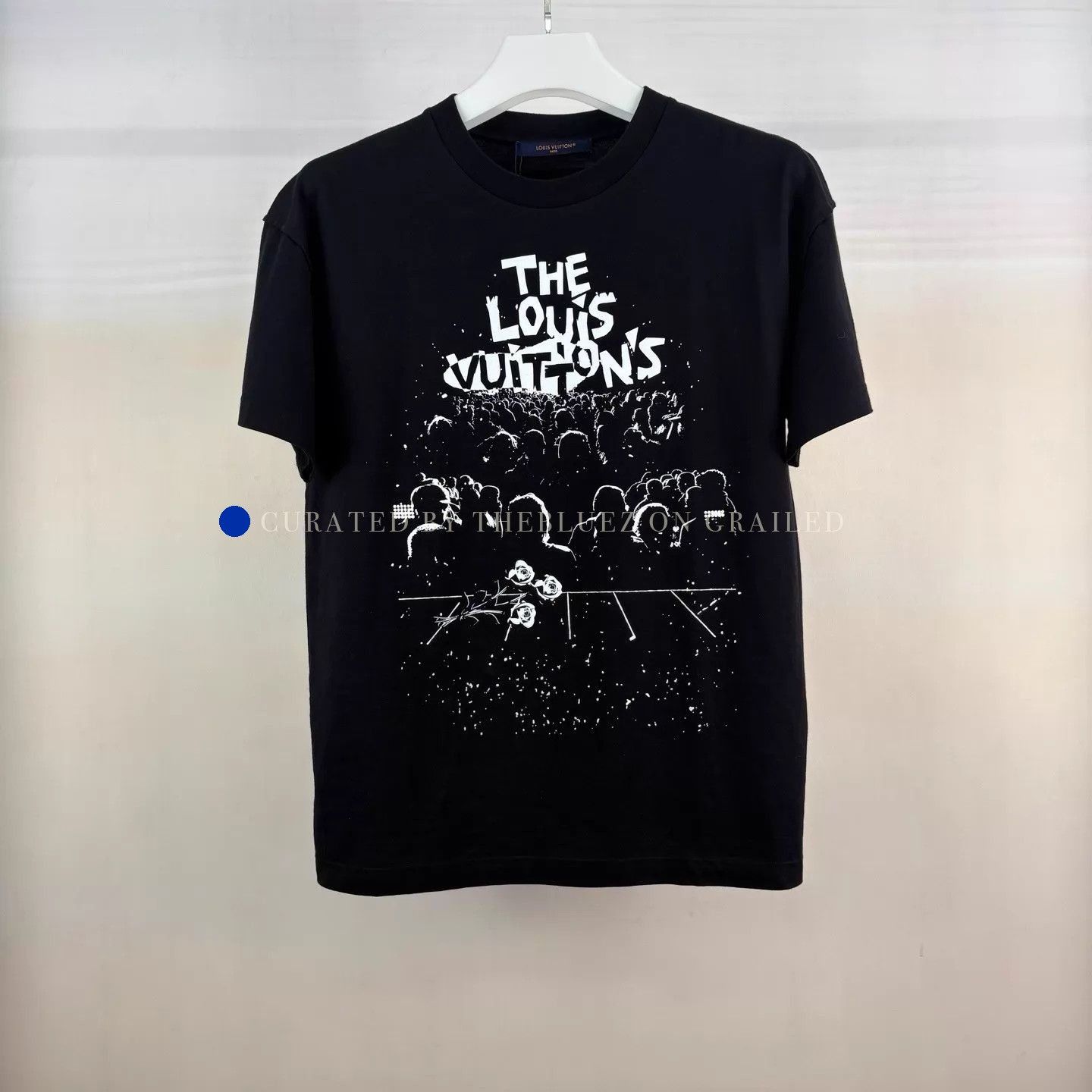 Louis Vuitton Black Concert Print Short Sleeve Tee Size US XS / EU 42 / 0 - 1 Thumbnail