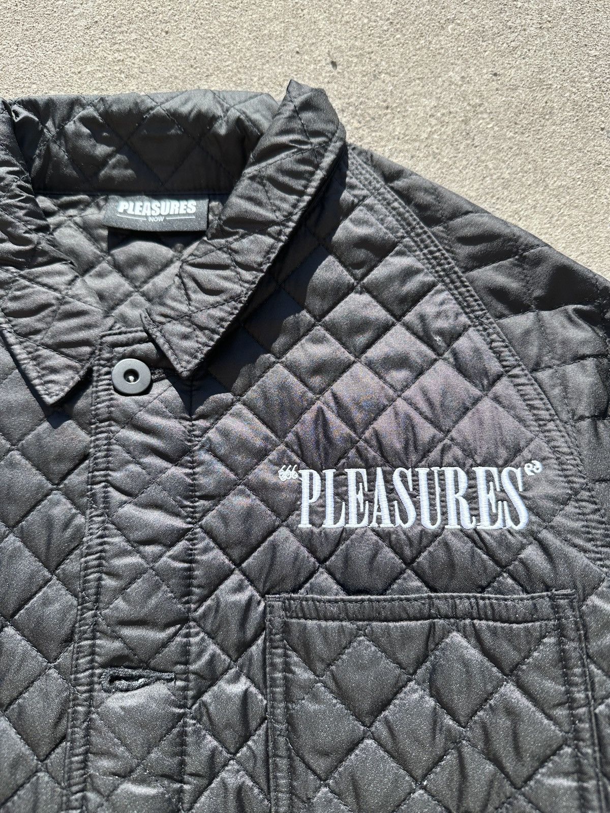 Pleasures 2018 Pleasures Quilted Trucker Jacket Size US L / EU 52-54 / 3 - 3 Thumbnail